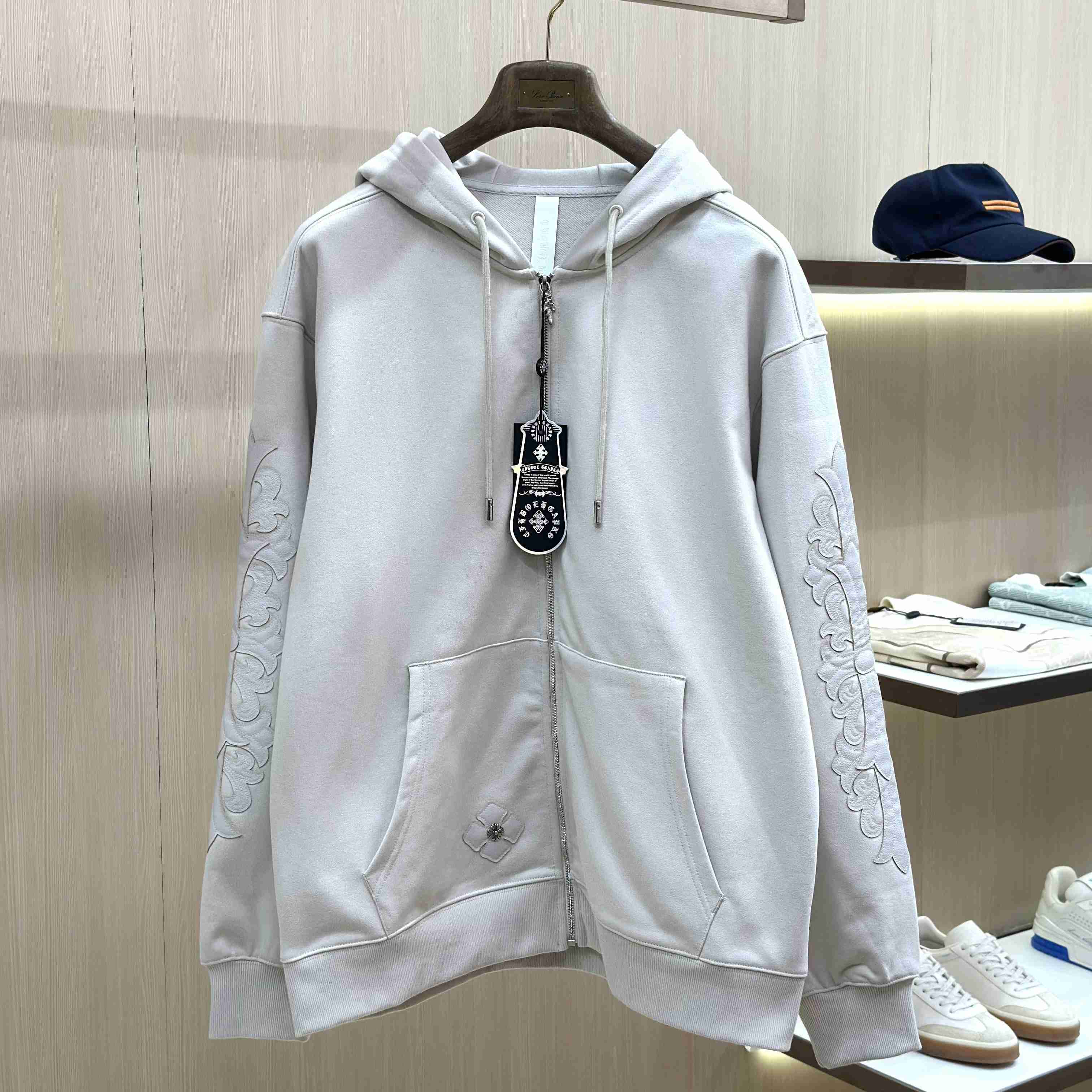 Chrome Hearts Hooded Sweatshirt - DesignerGu