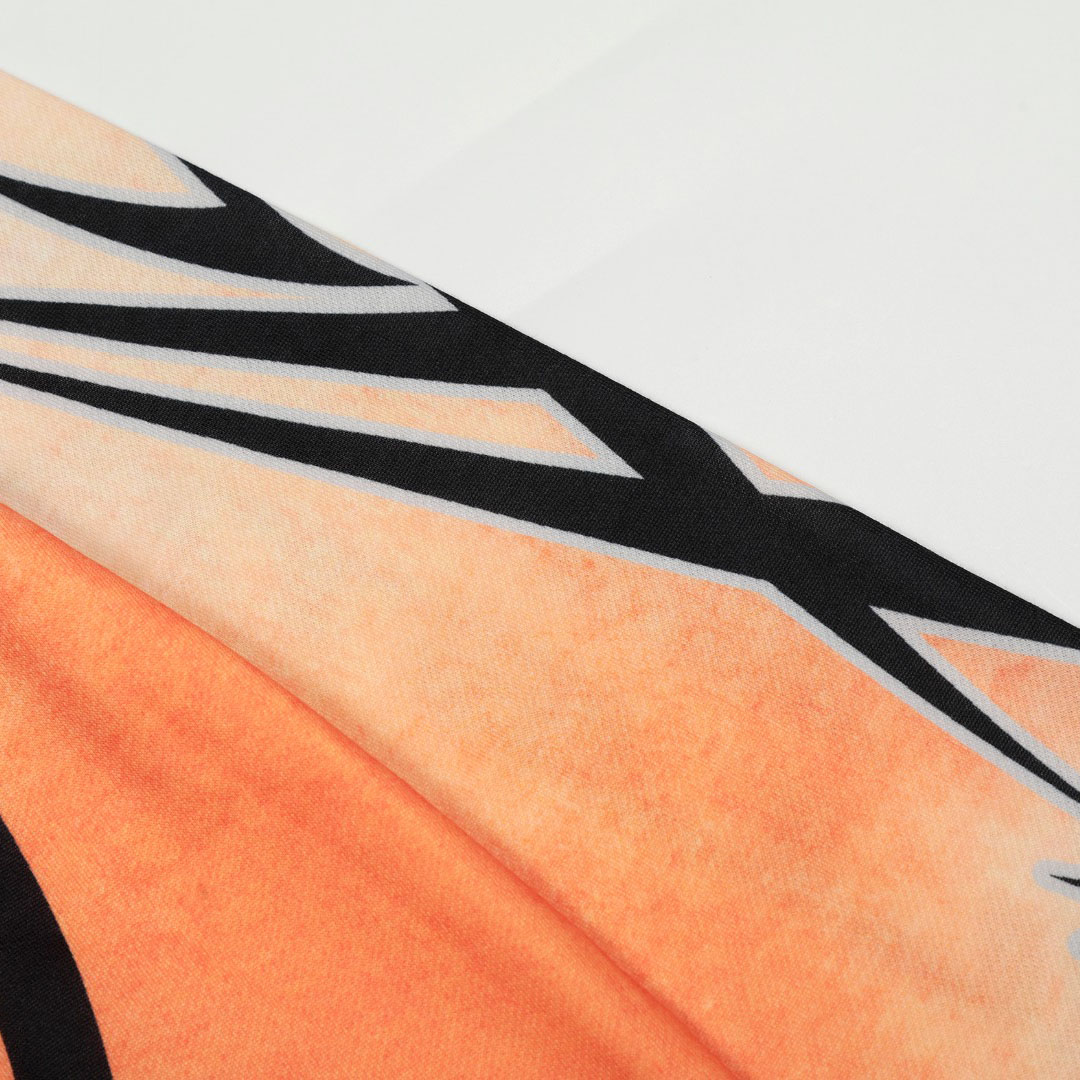 Hellstar Skull Fade Longsleeve Orange - DesignerGu
