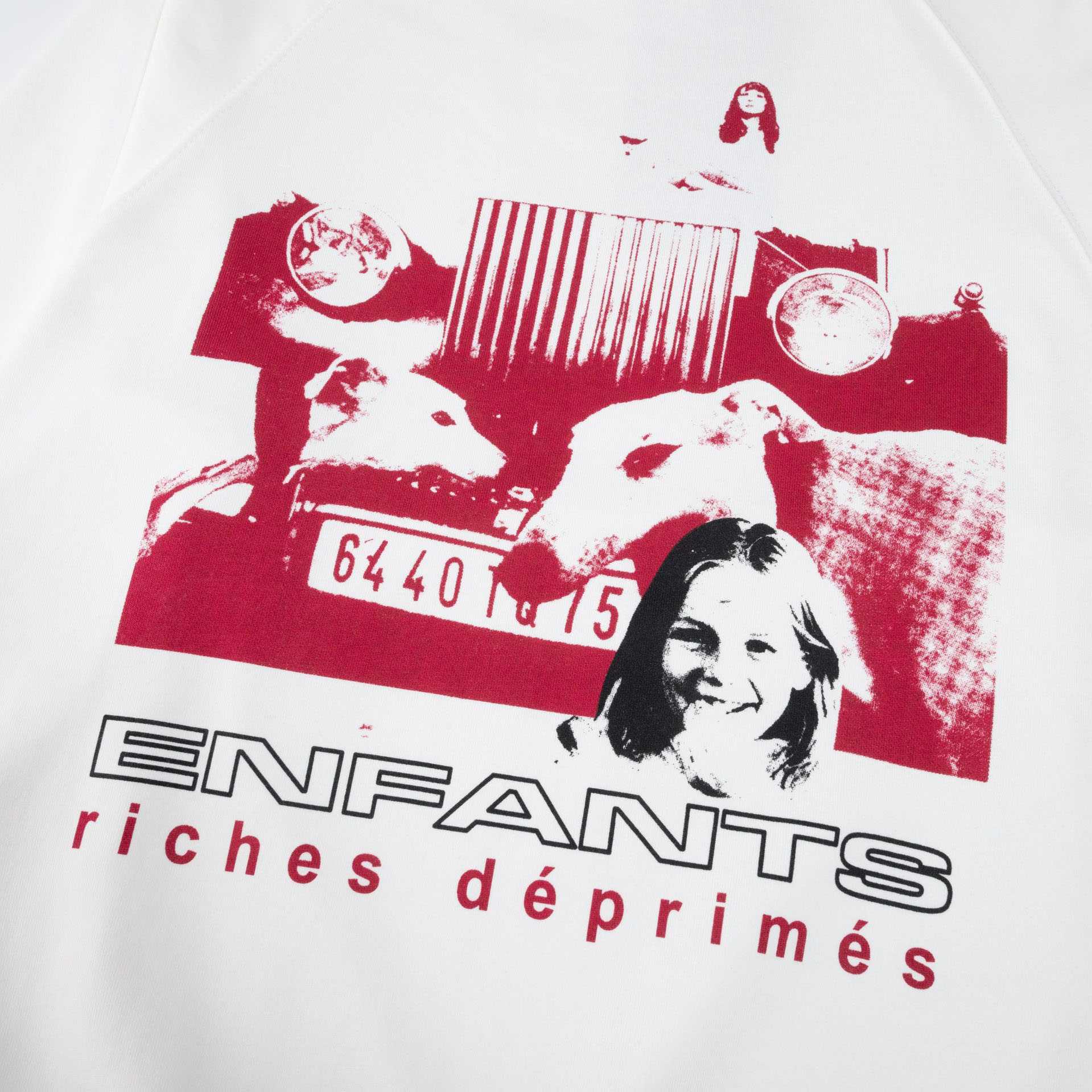 Enfants Riches Déprimés Incandescent Raglan Sweatshirt 'Dirty White' - DesignerGu