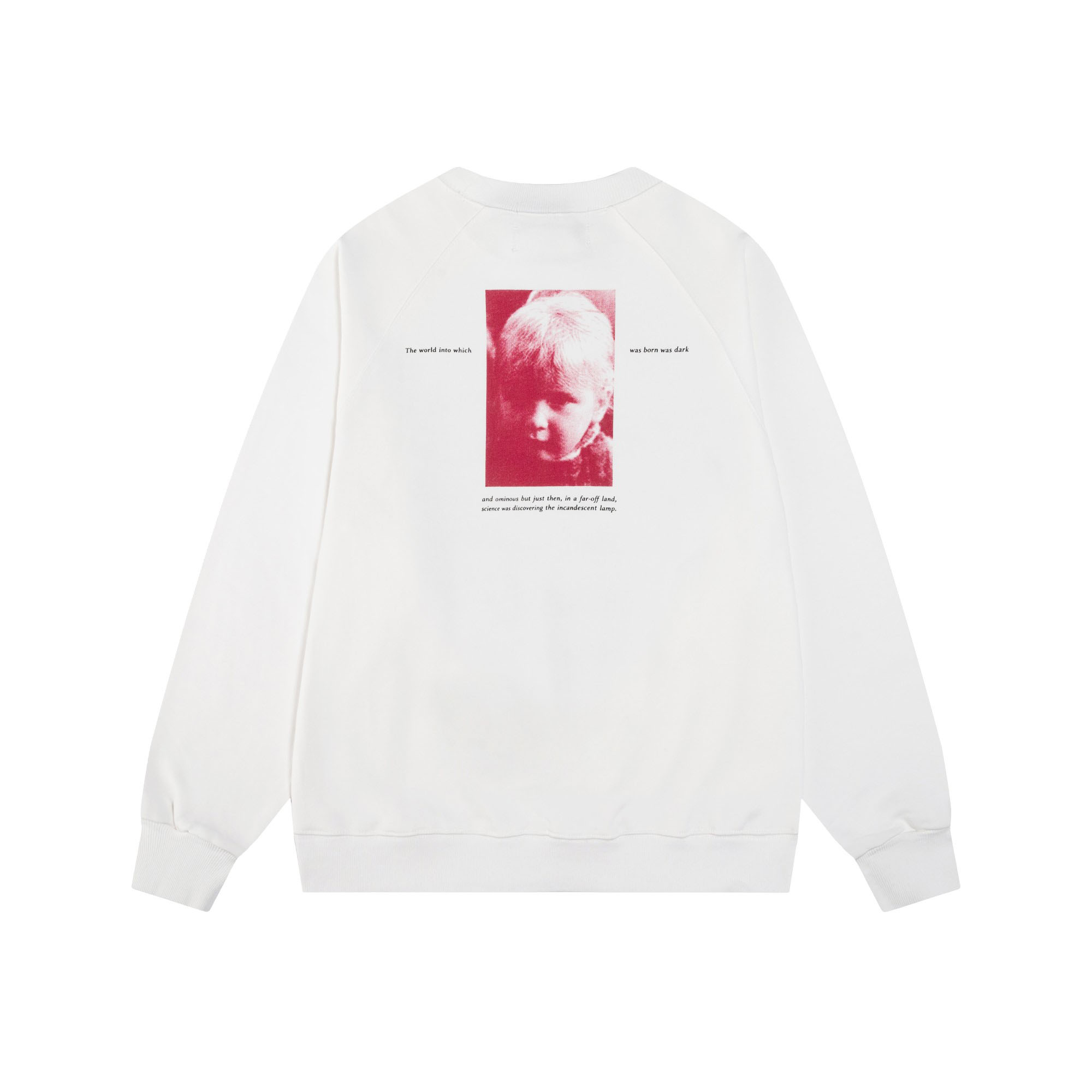 Enfants Riches Déprimés Incandescent Raglan Sweatshirt 'Dirty White' - DesignerGu