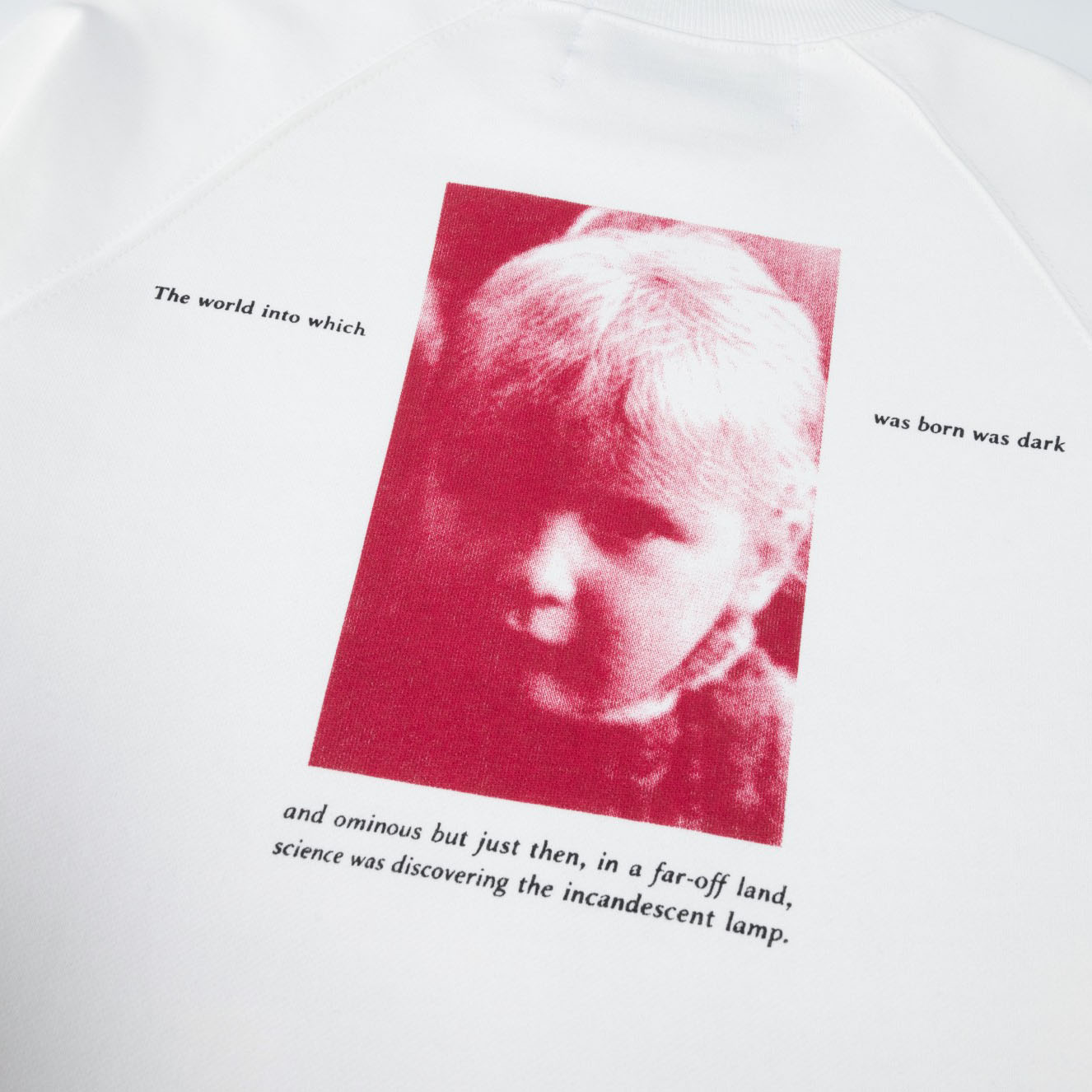 Enfants Riches Déprimés Incandescent Raglan Sweatshirt 'Dirty White' - DesignerGu