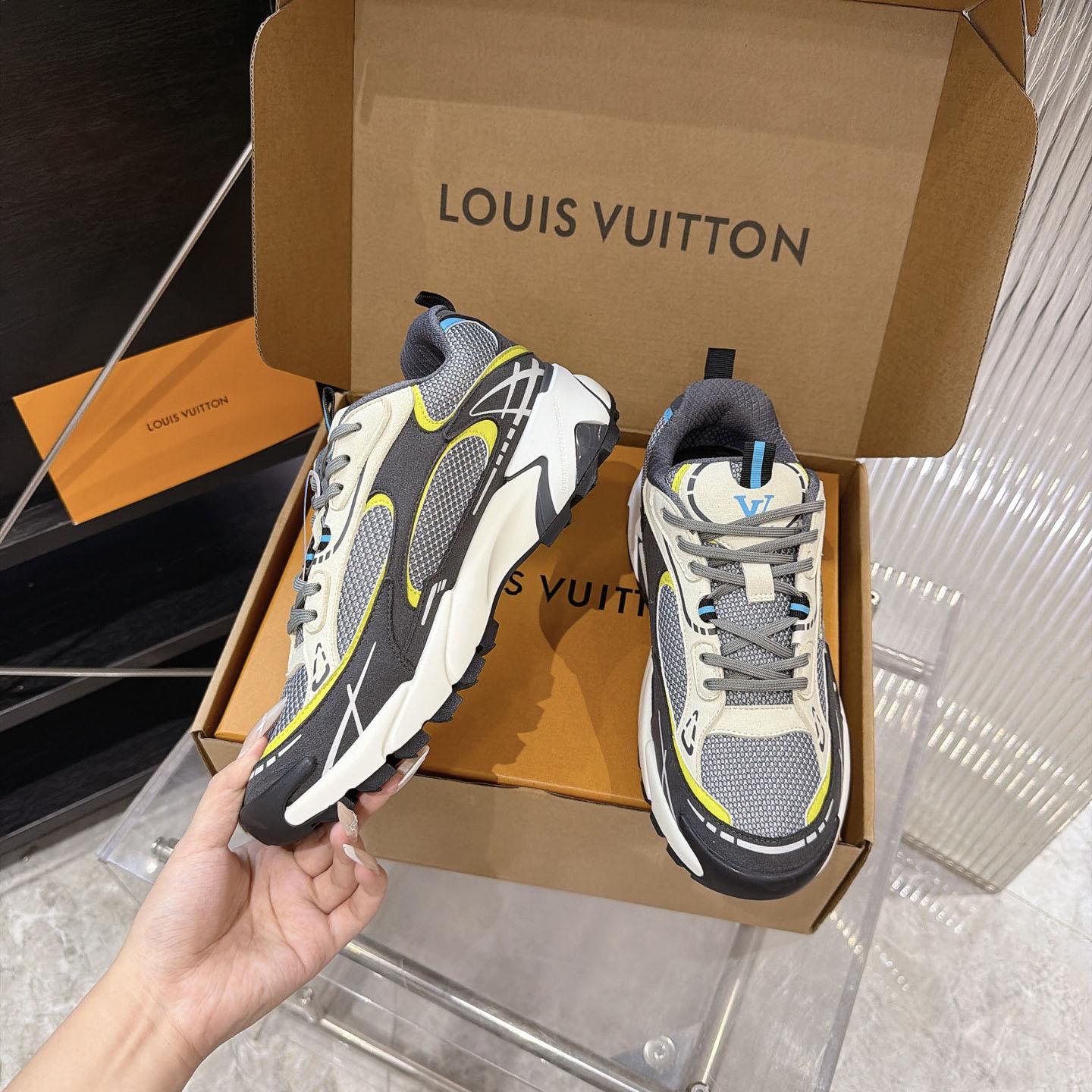 Louis Vuitton LV Tatic Runner Sneaker 1AKC43（upon uk size） - DesignerGu