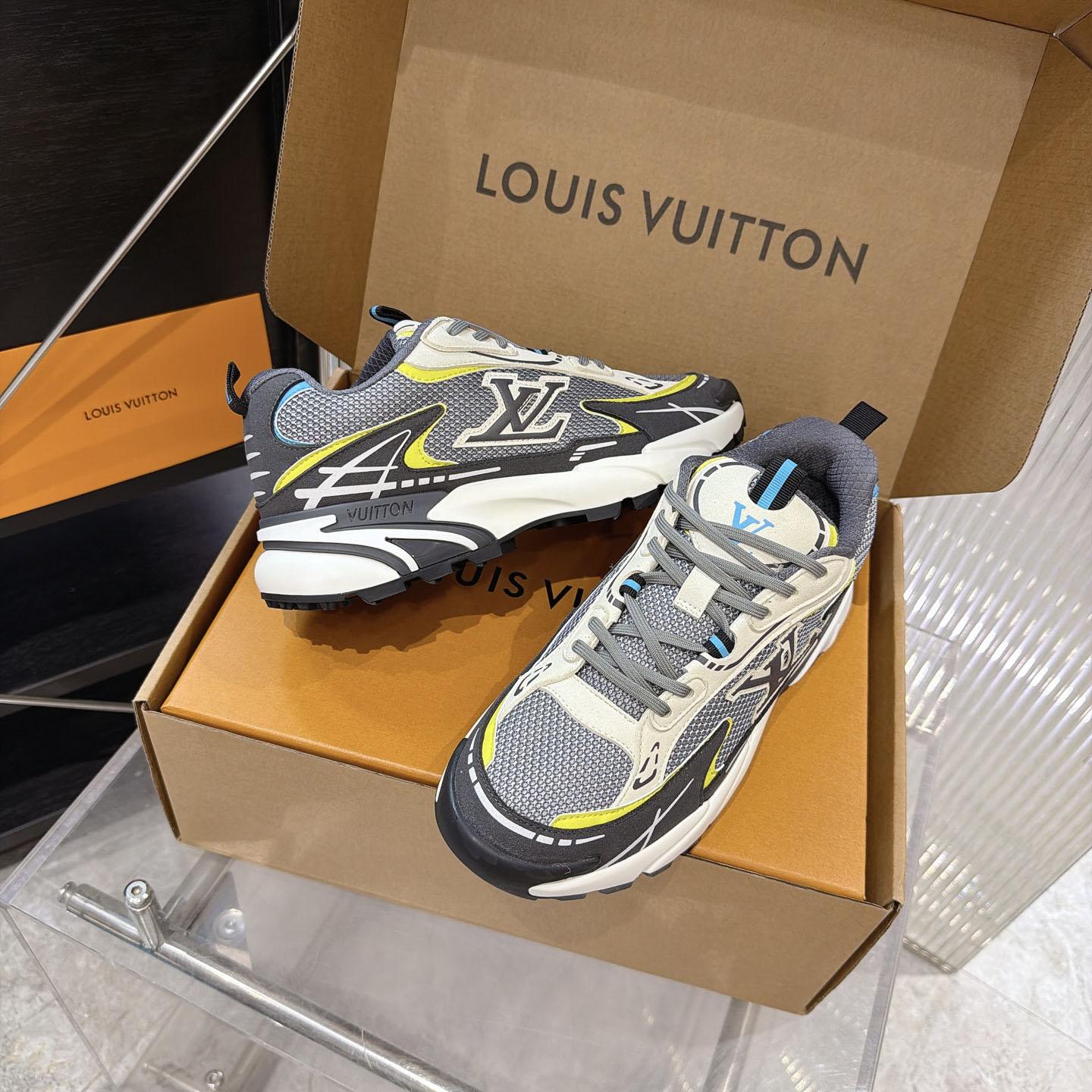 Louis Vuitton LV Tatic Runner Sneaker 1AKC43（upon uk size） - DesignerGu