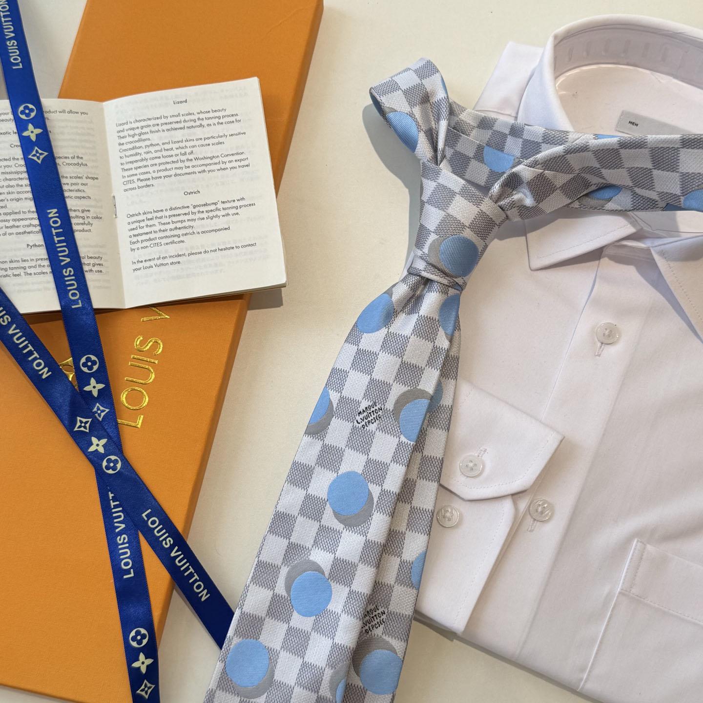 Louis Vuitton Damier Dots Tie M98789 - DesignerGu