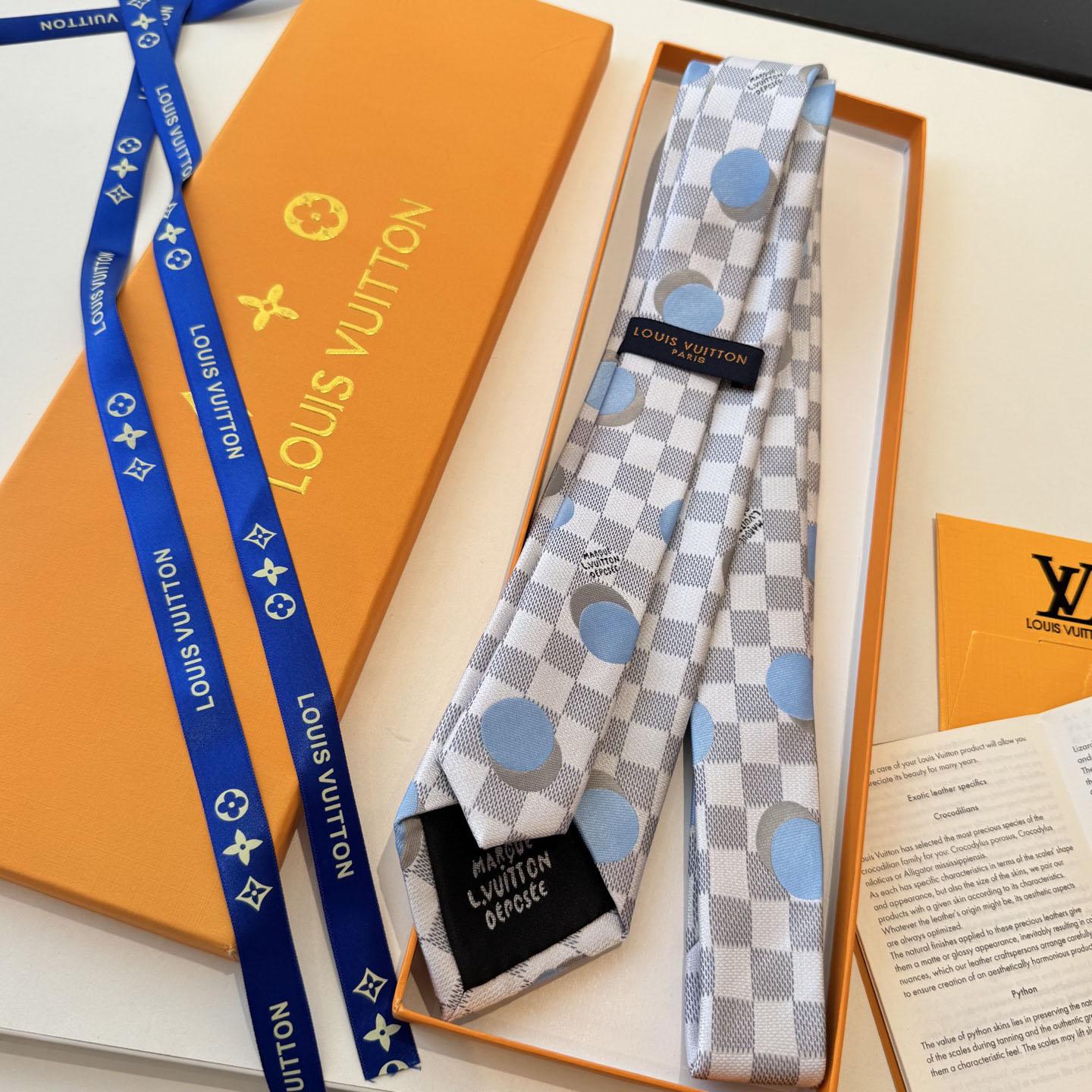 Louis Vuitton Damier Dots Tie M98789 - DesignerGu