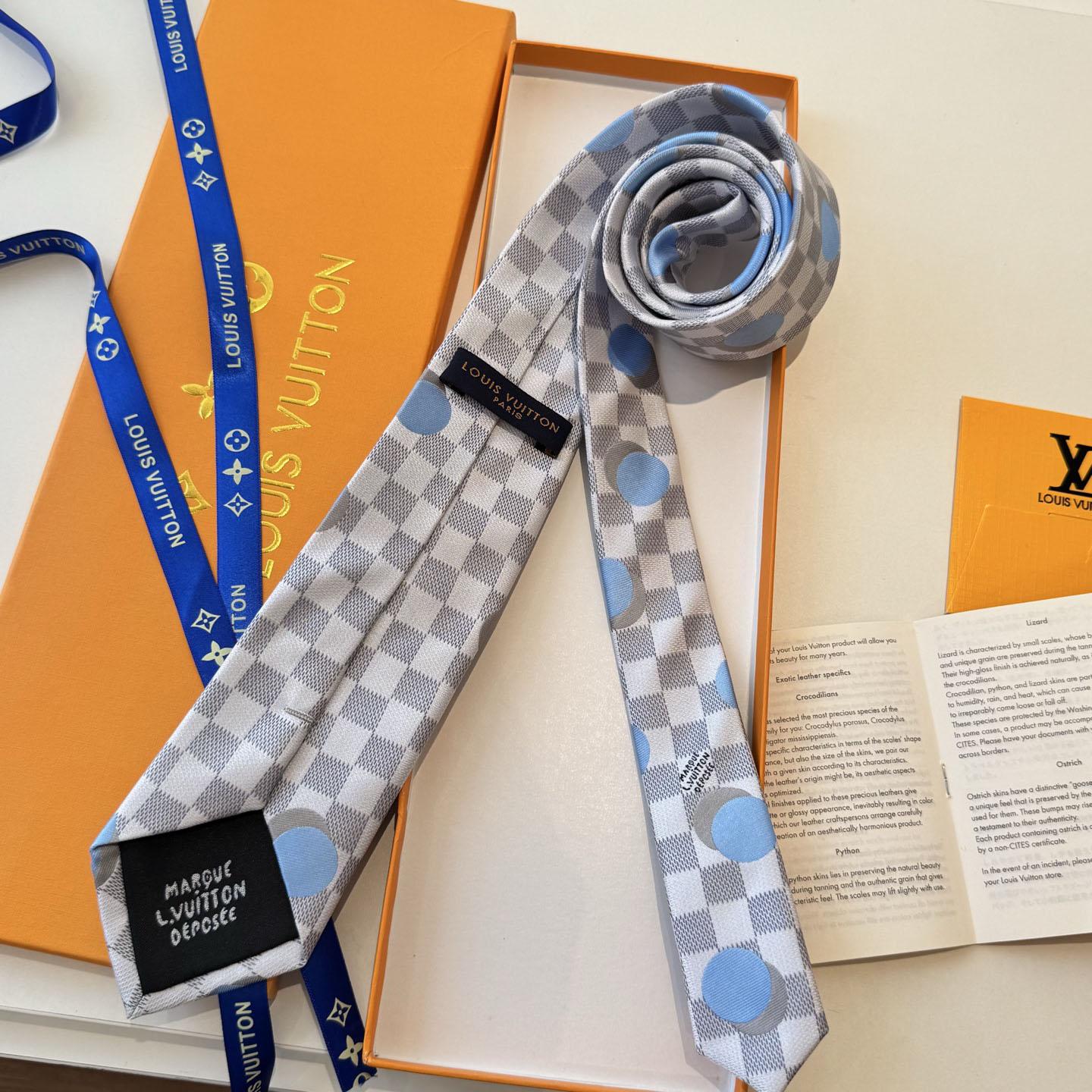 Louis Vuitton Damier Dots Tie M98789 - DesignerGu