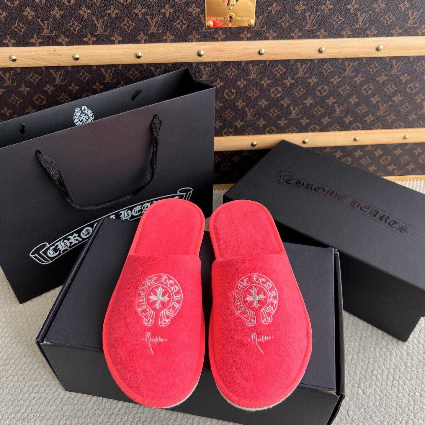 Chrome Hearts Malibu Hotel Slippers  - DesignerGu