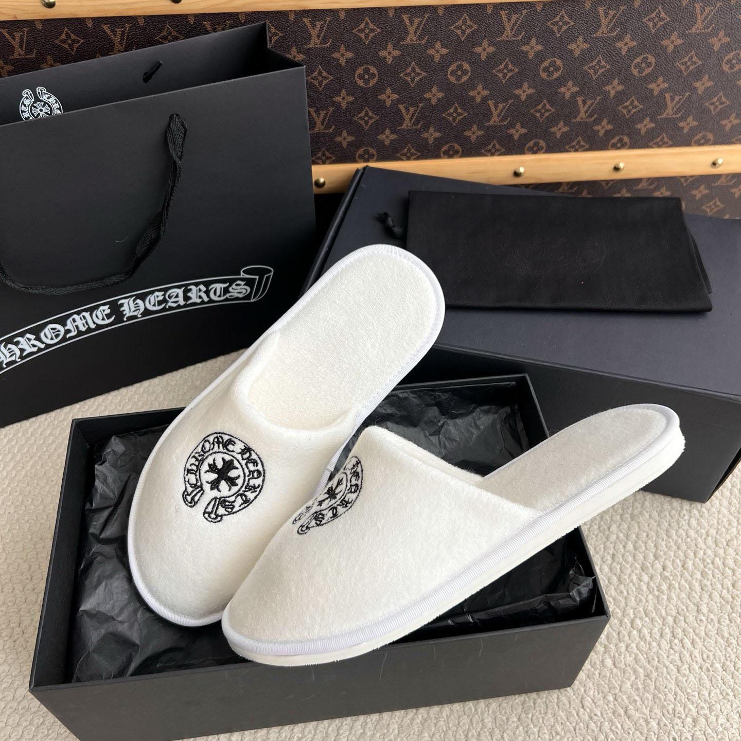Chrome Hearts Malibu Hotel Slippers  - DesignerGu