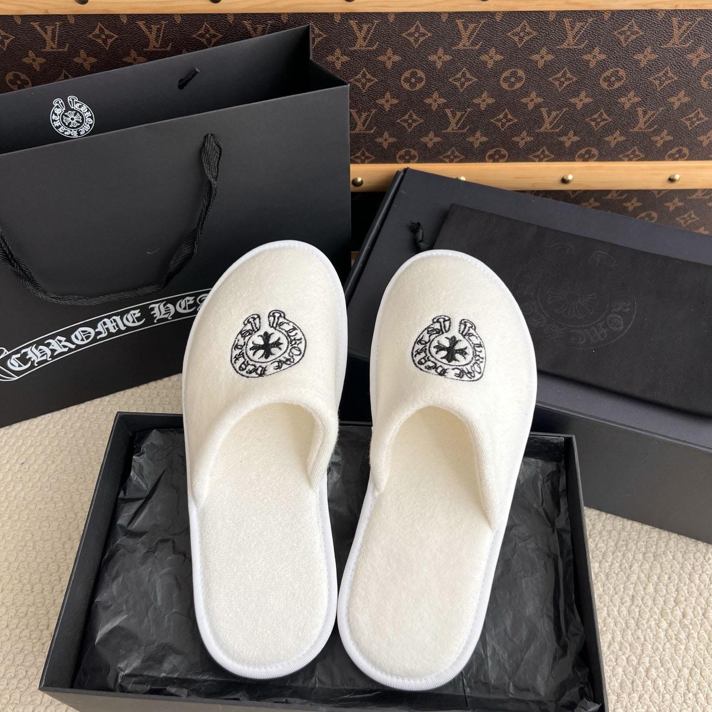 Chrome Hearts Malibu Hotel Slippers  - DesignerGu