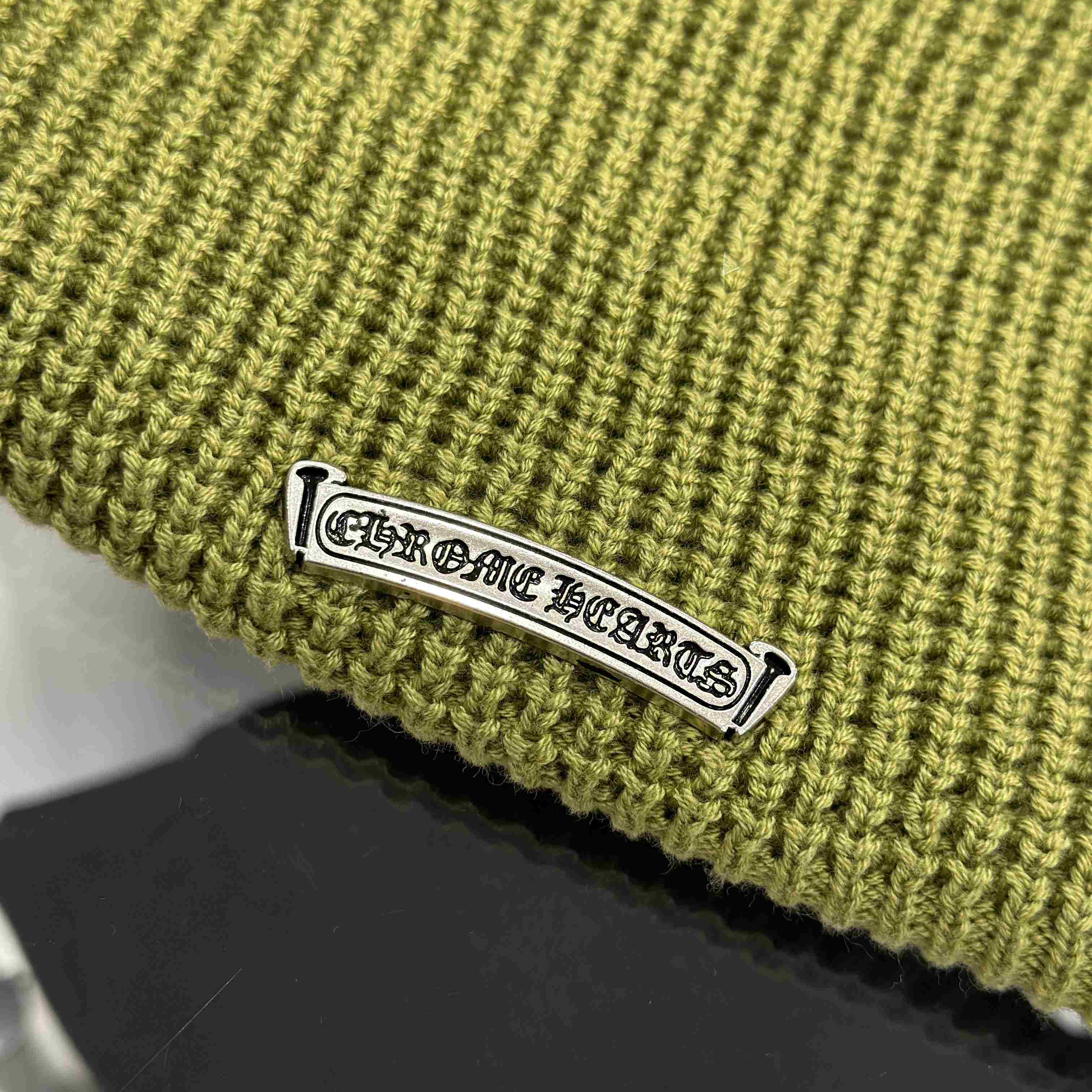 Chrome Hearts  Cashmere Cross Patch Sweater - DesignerGu