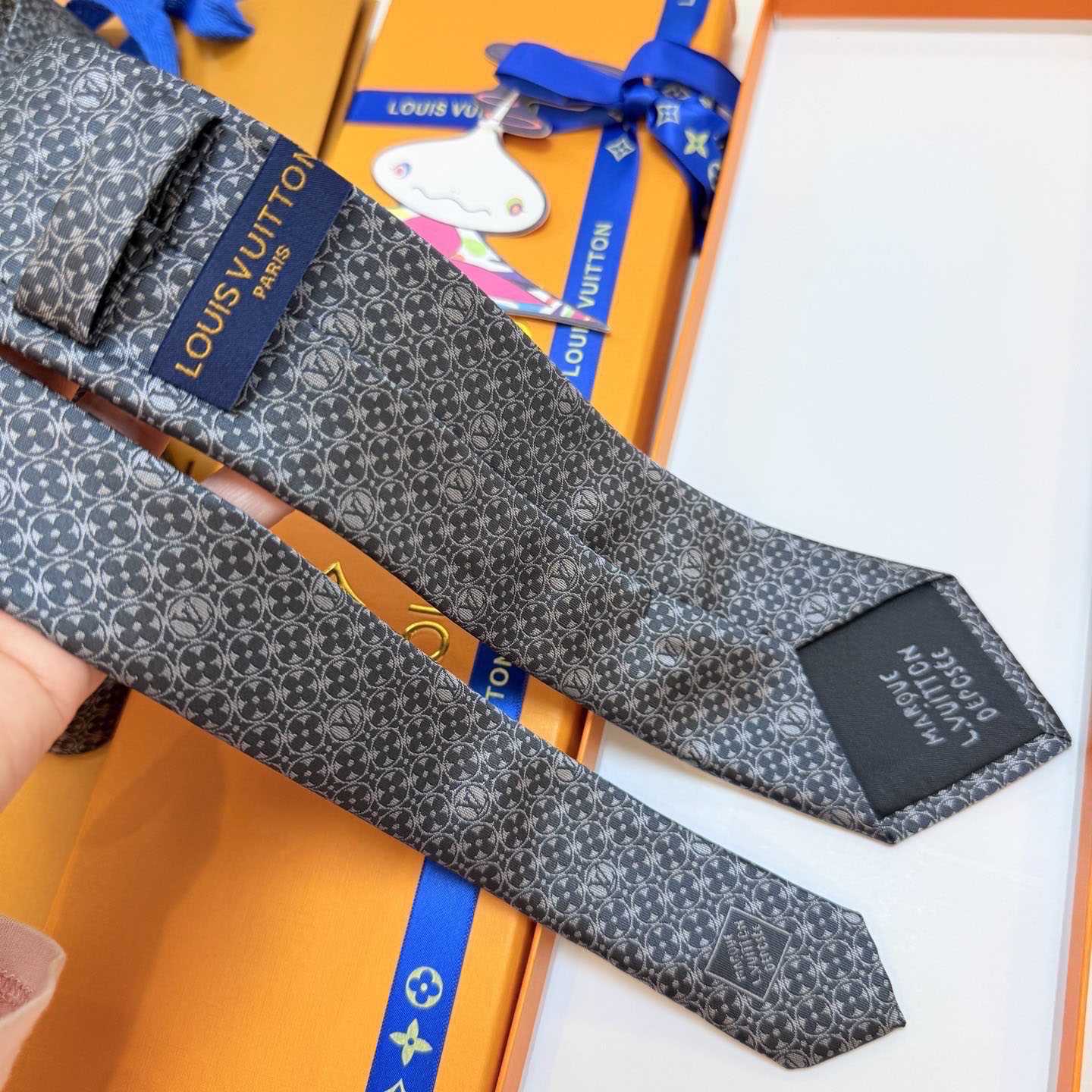 Louis Vuitton Monogram Flower Tie M96908 - DesignerGu