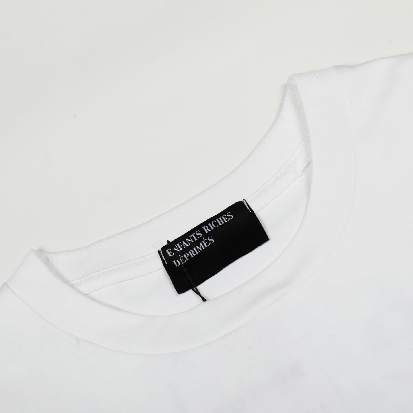 Enfants Riches Déprimés 777 Long-Sleeve T-Shirt 'Faded White' - DesignerGu