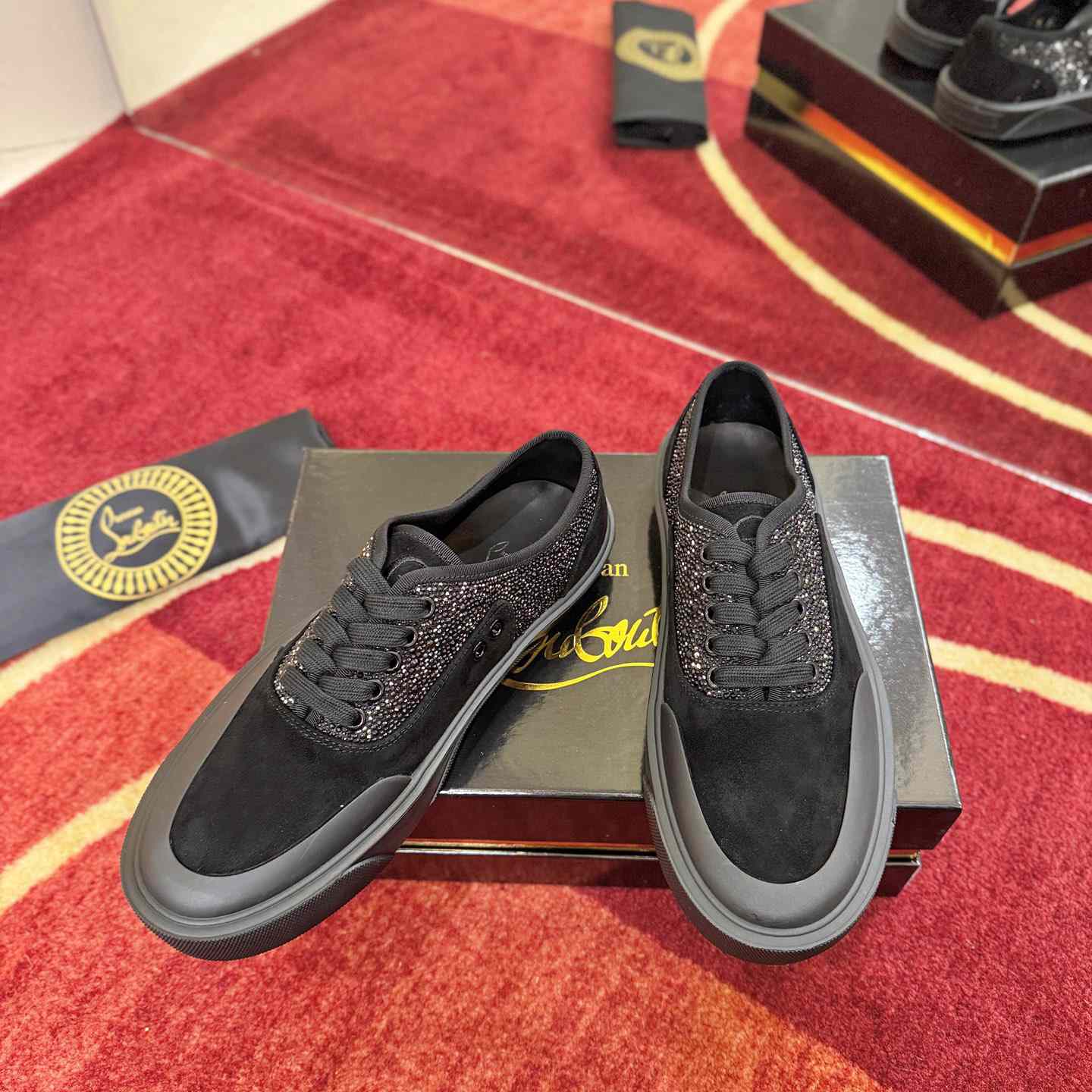 Christian Louboutin Tactical Skate Sneakers - DesignerGu