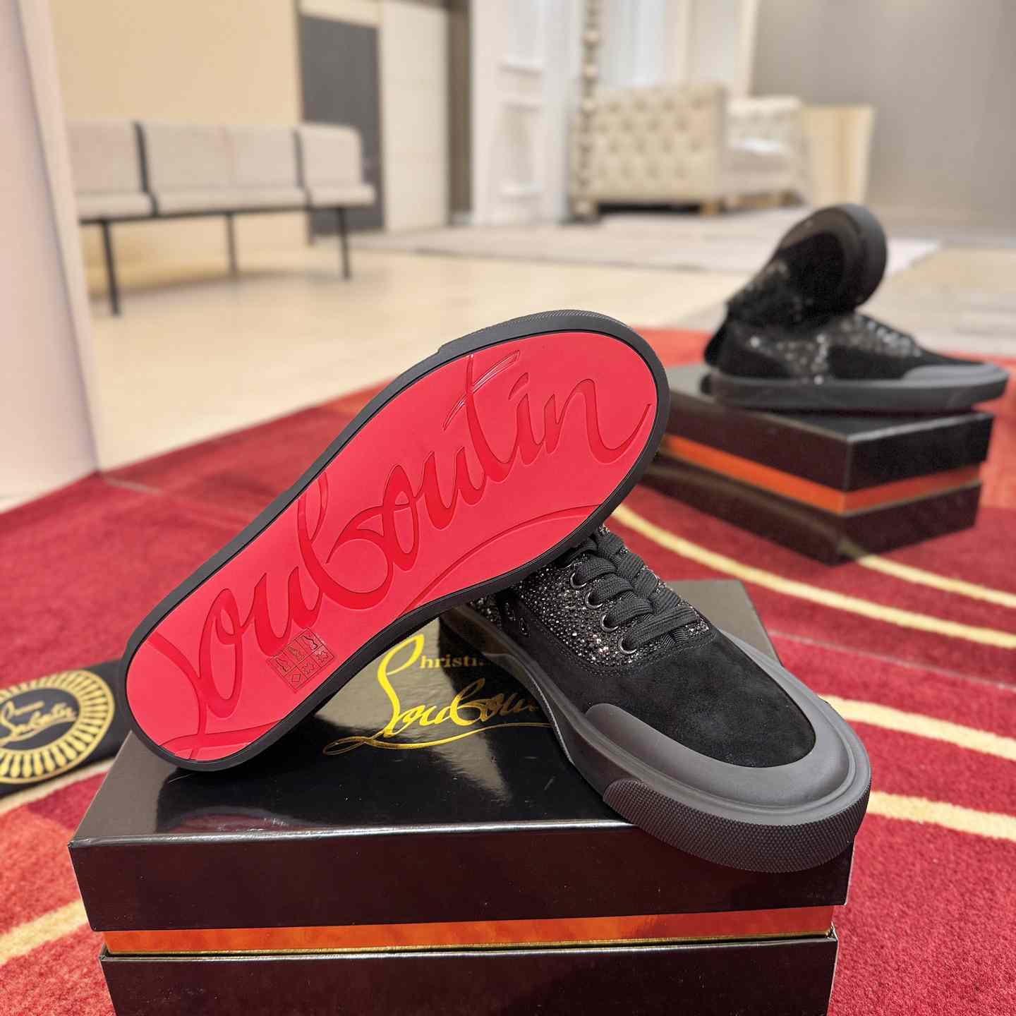 Christian Louboutin Tactical Skate Sneakers - DesignerGu