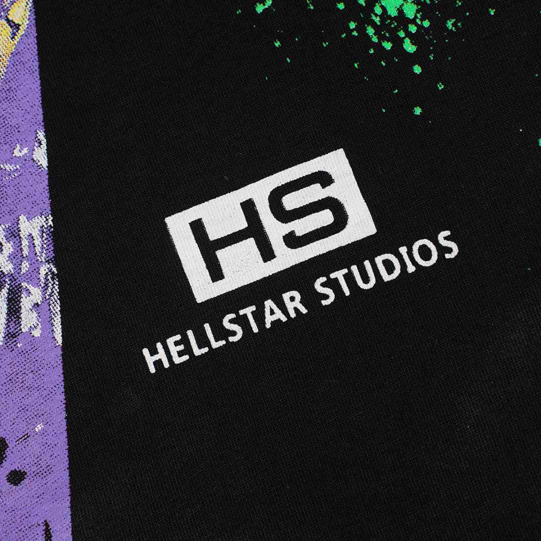 Hellstar Anti-Spray T-Shirt - Black - DesignerGu