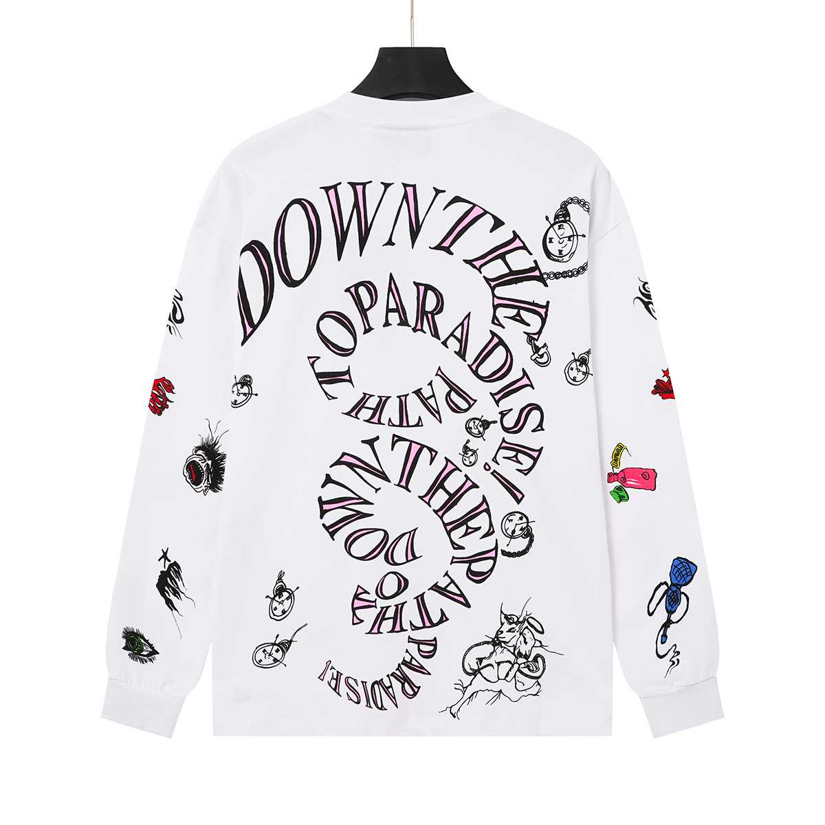 Hellstar Down The Paradise Path Long Sleeve Tee - DesignerGu