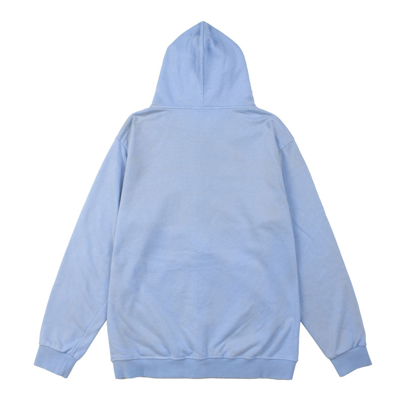 Satoshi Nakamoto Distressed Finish Graphic-Print Hoodie - DesignerGu
