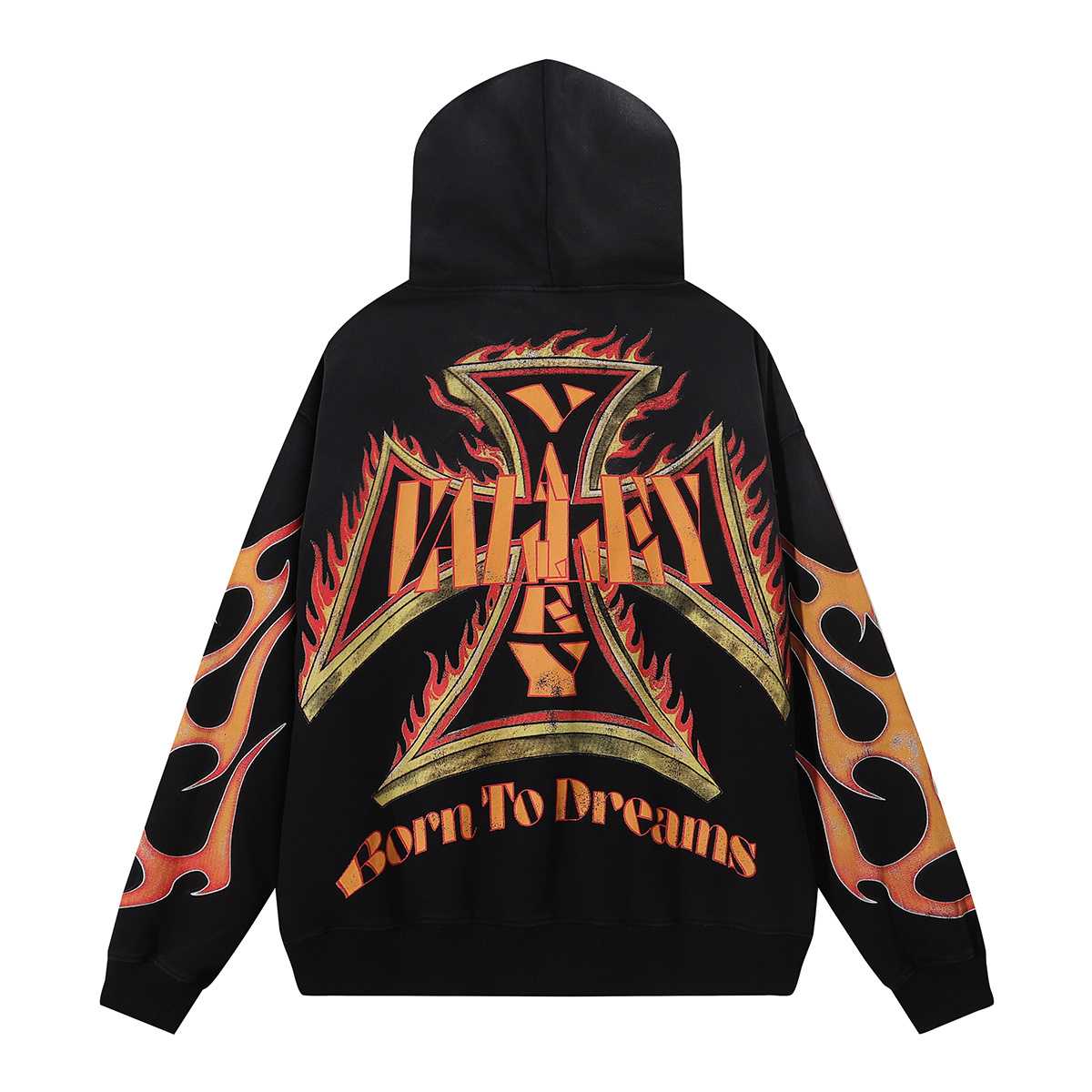 Vale Forever Reborn Waffle Zip Up 'Black' - DesignerGu