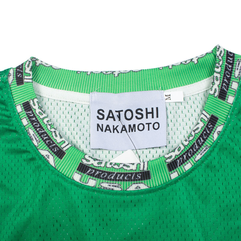 Satoshi Nakamoto Speedway Long-Sleeve 'Green' - DesignerGu