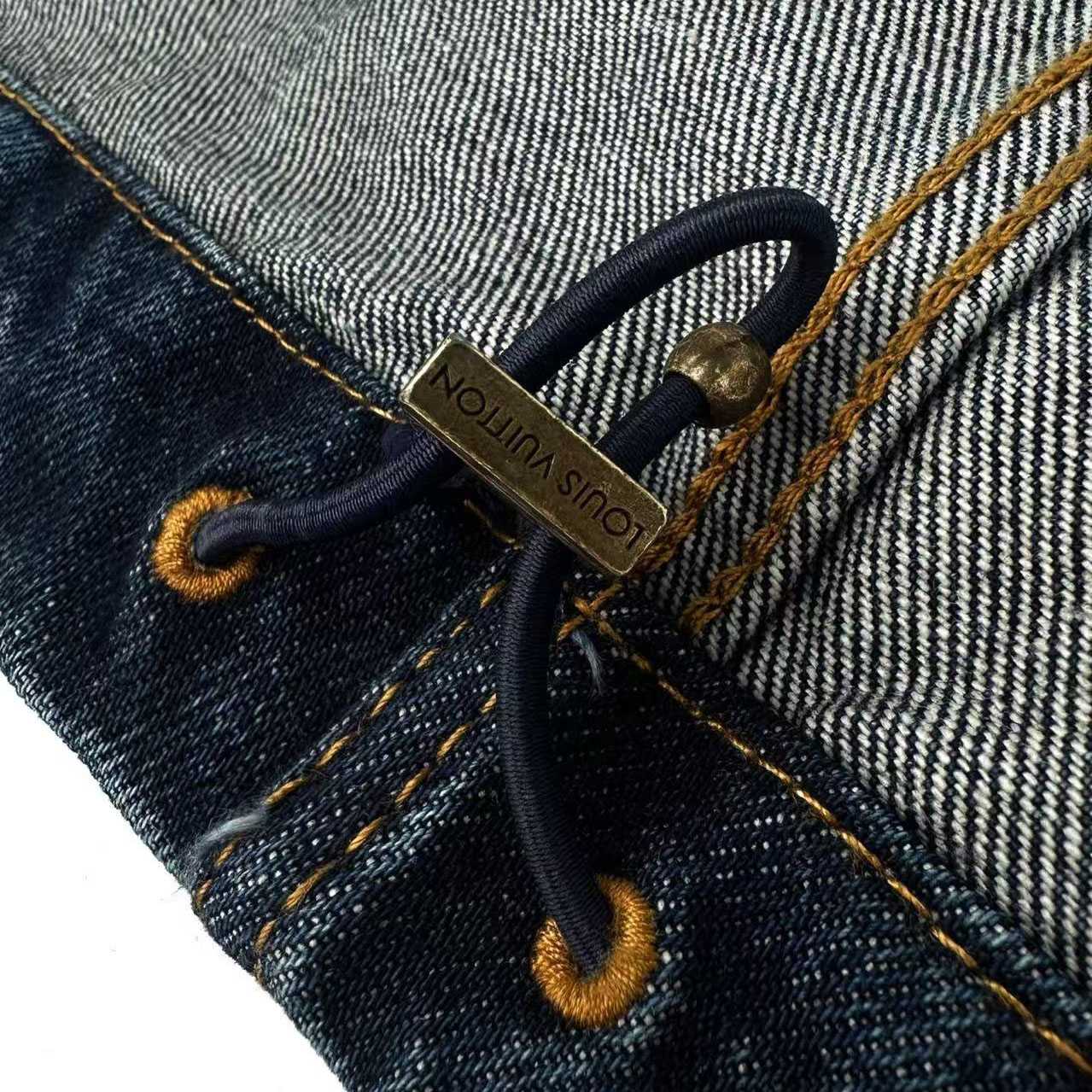 Louis Vuitton Denim Coach Jacket 1AK6K5 - DesignerGu