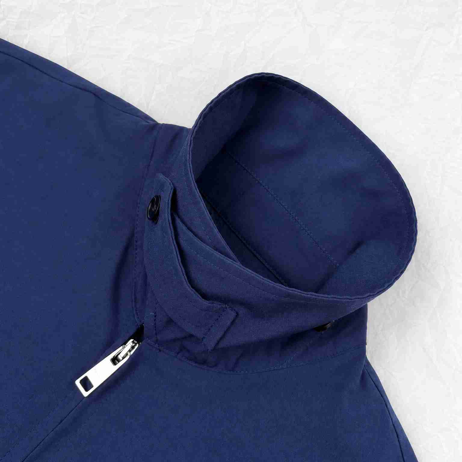 Prada Technical Cotton Zip-Up Blouson Jacket - DesignerGu