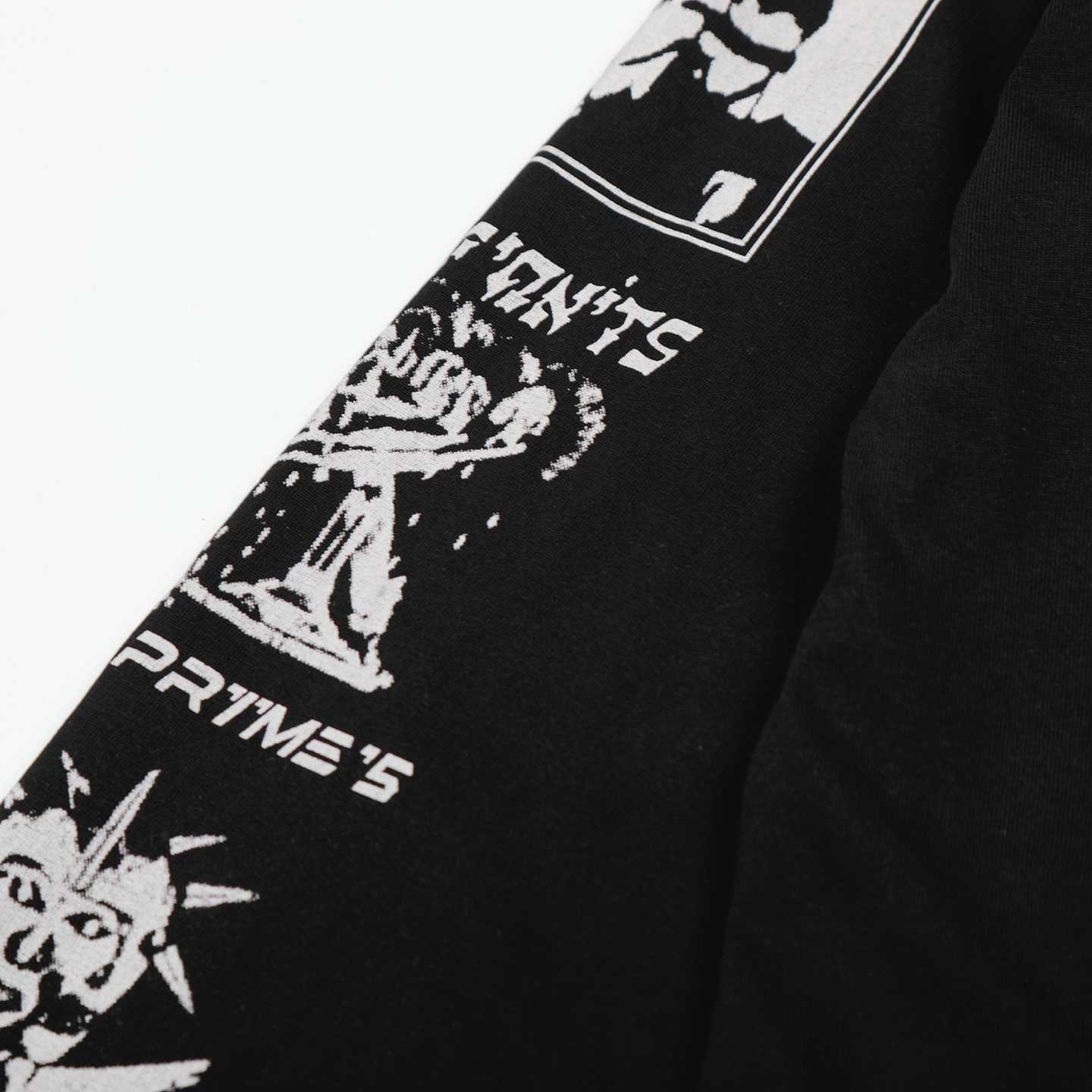 Enfants Riches Déprimés Eulogy Long-Sleeve T-Shirt 'Faded Black' - DesignerGu