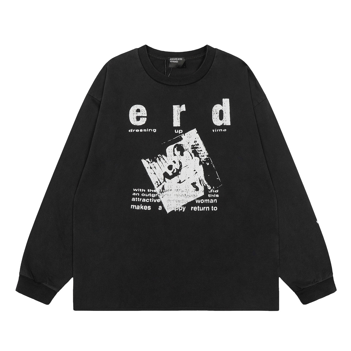 Enfants Riches Déprimés School-Days Long Sleeve T-Shirt - DesignerGu