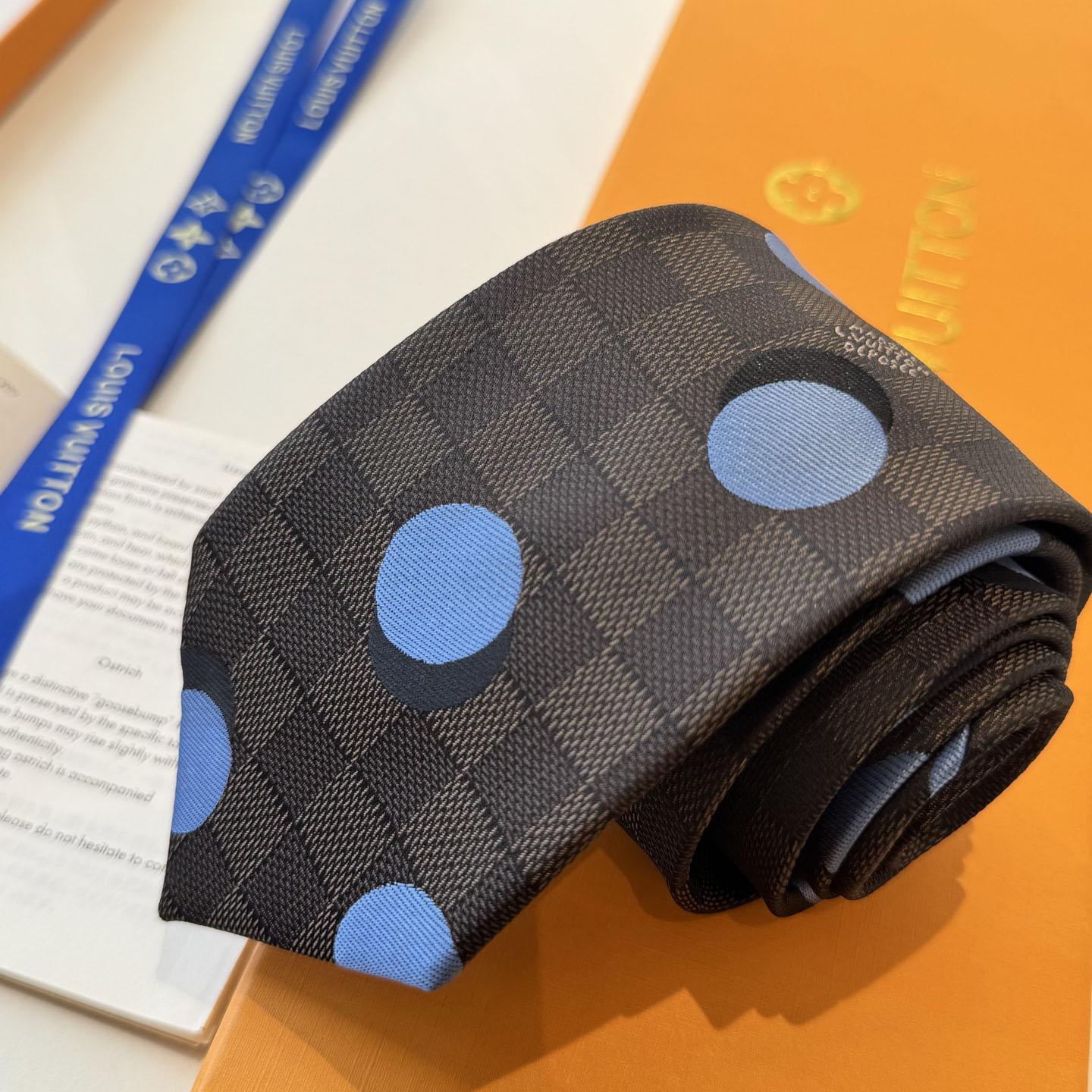 Louis Vuitton Damier Dots Tie M98584 - DesignerGu