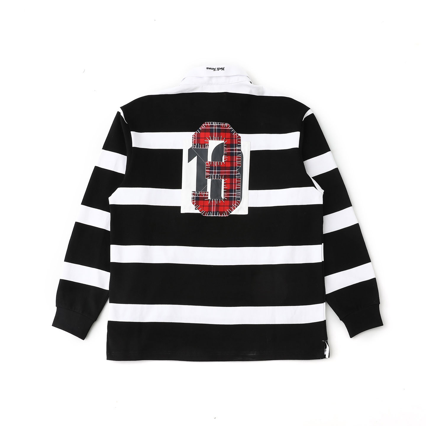 Supreme Stripe Rugby 'Black' - DesignerGu
