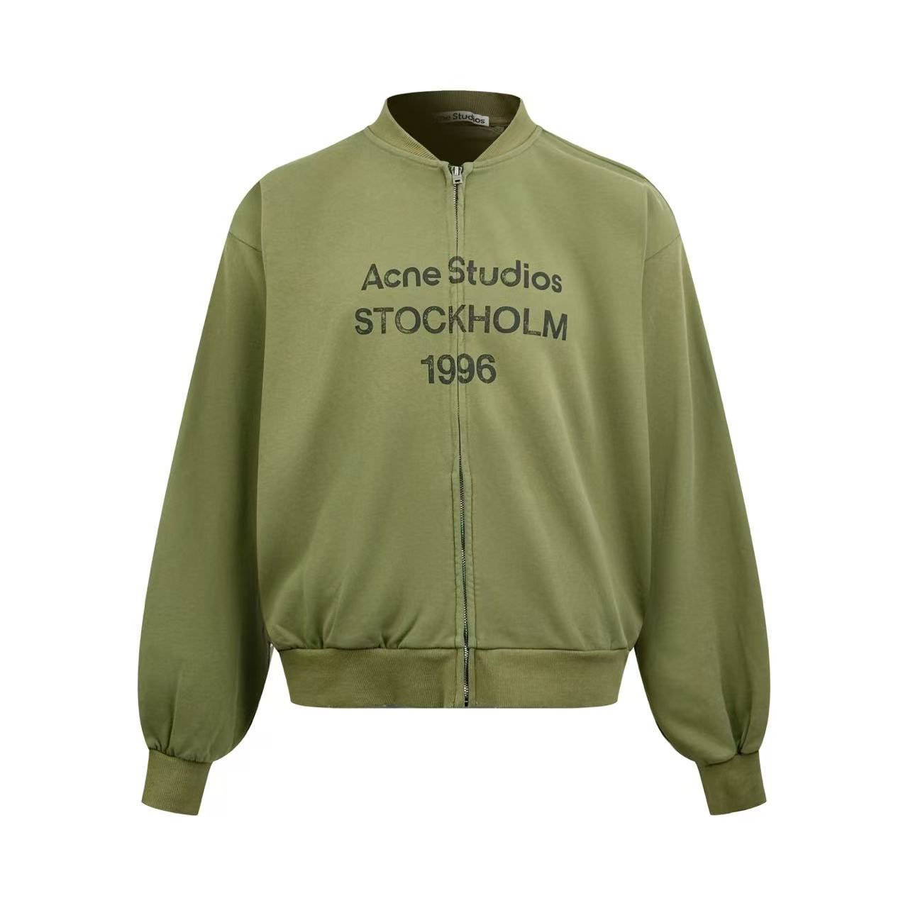 Acne Studios Washed Zip-Up Cardigan - DesignerGu