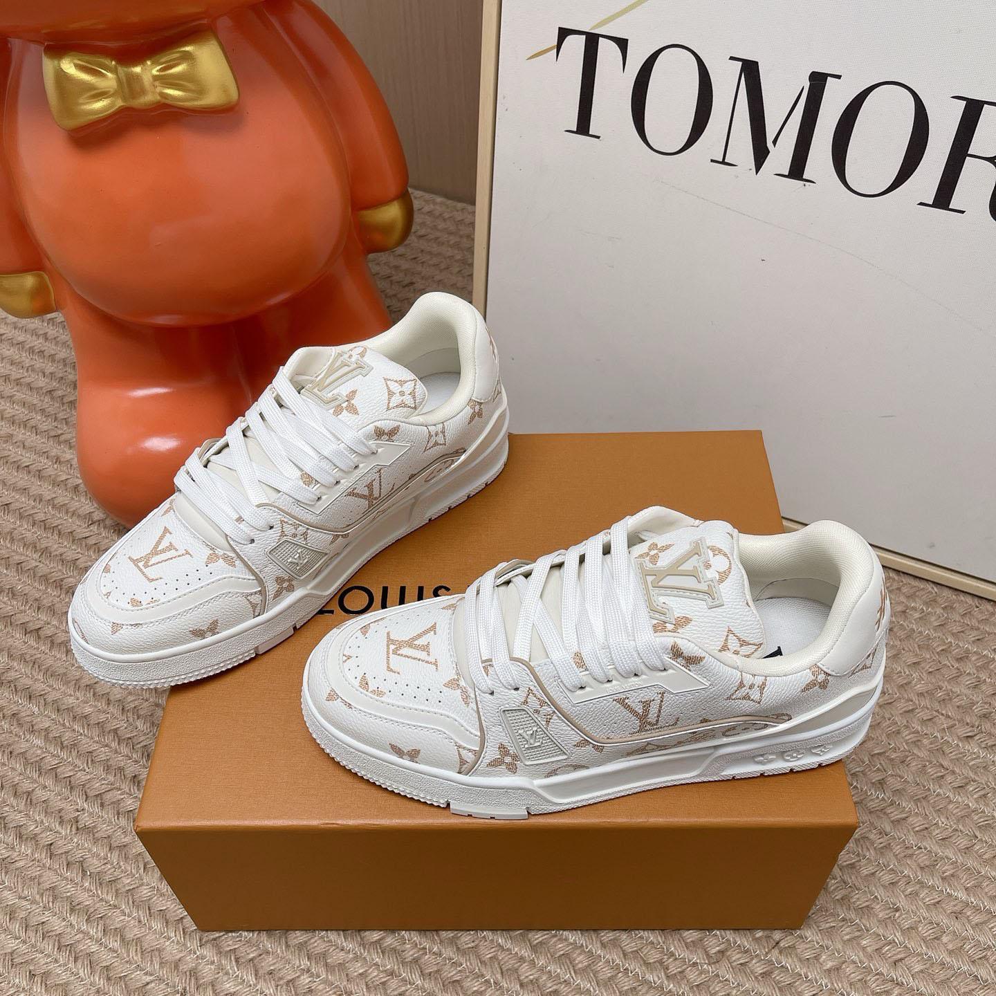 Louis Vuitton LV Trainer Sneaker 1AKYBR（upon uk size） - DesignerGu