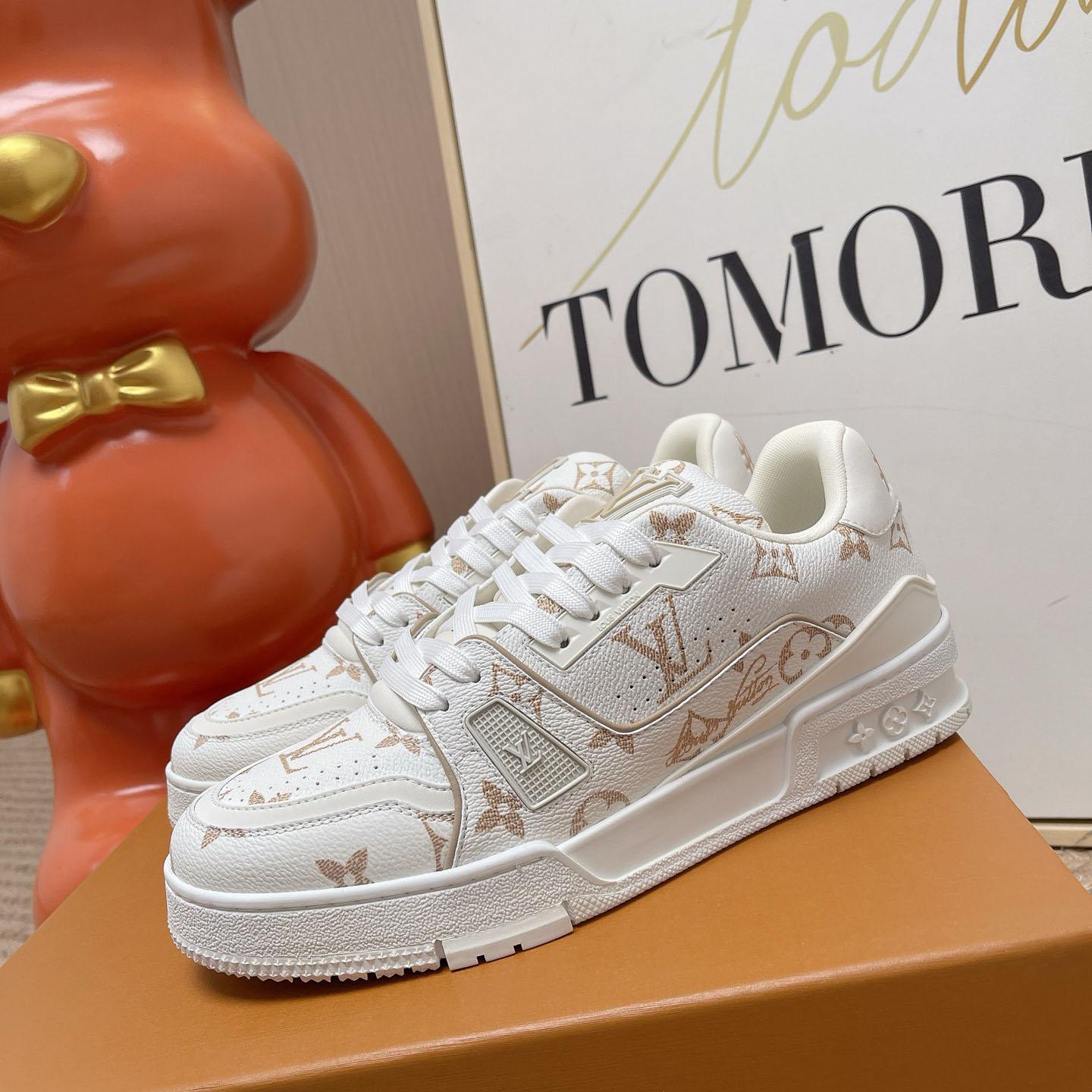 Louis Vuitton LV Trainer Sneaker 1AKYBR（upon uk size） - DesignerGu