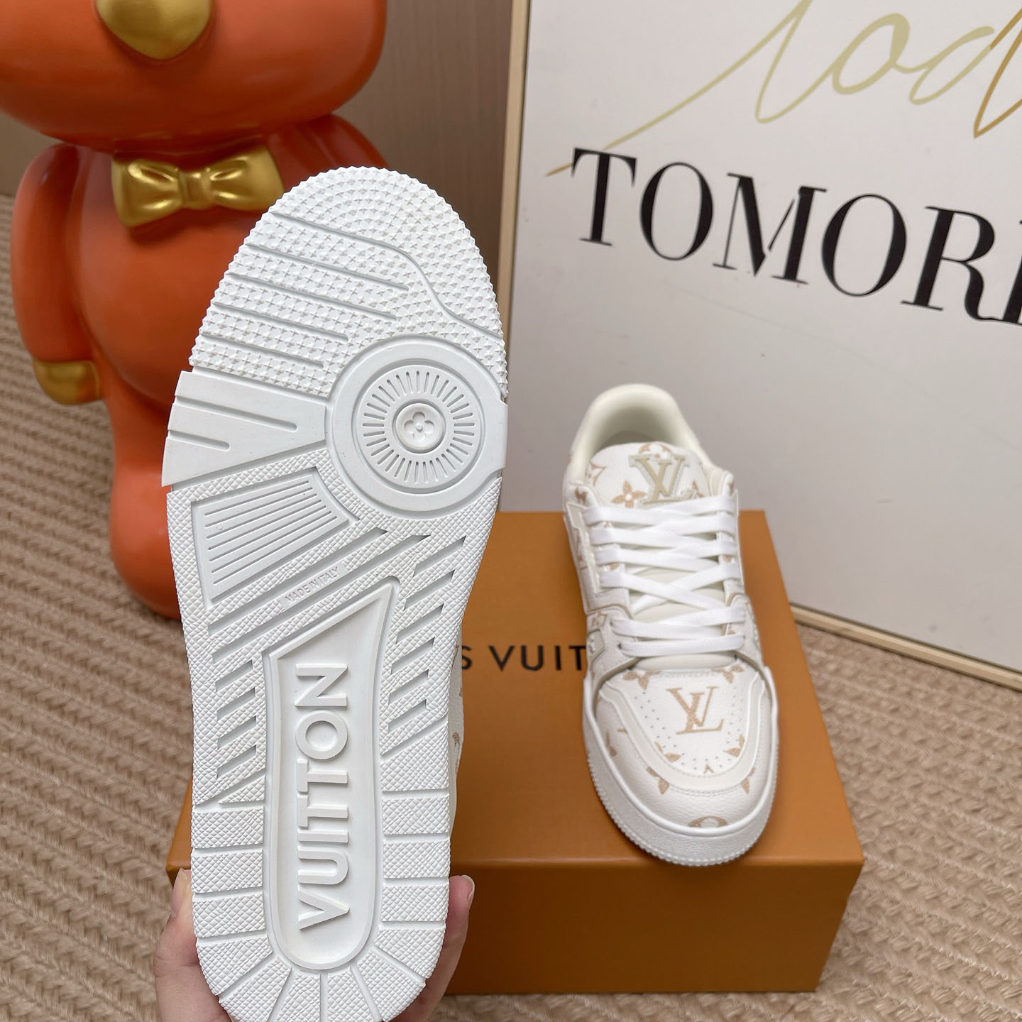 Louis Vuitton LV Trainer Sneaker 1AKYBR（upon uk size） - DesignerGu