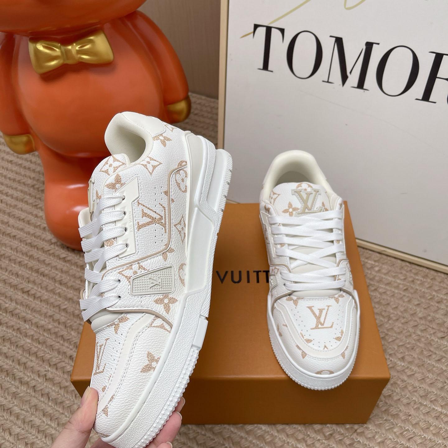 Louis Vuitton LV Trainer Sneaker 1AKYBR（upon uk size） - DesignerGu
