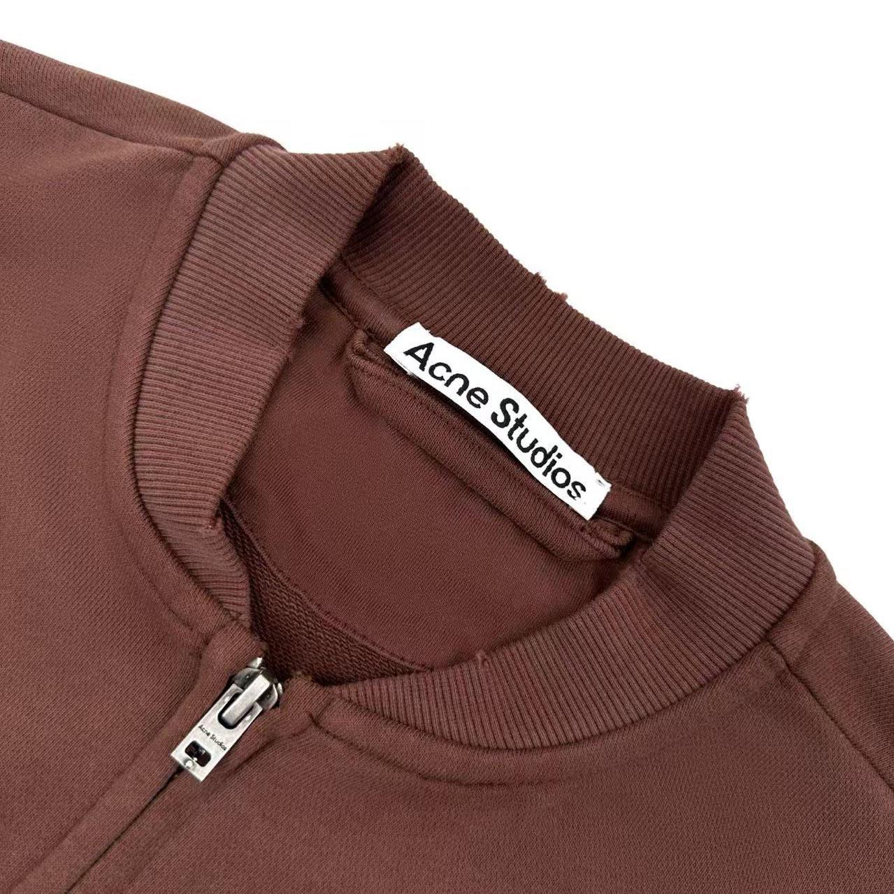 Acne Studios Washed Zip-Up Cardigan - DesignerGu