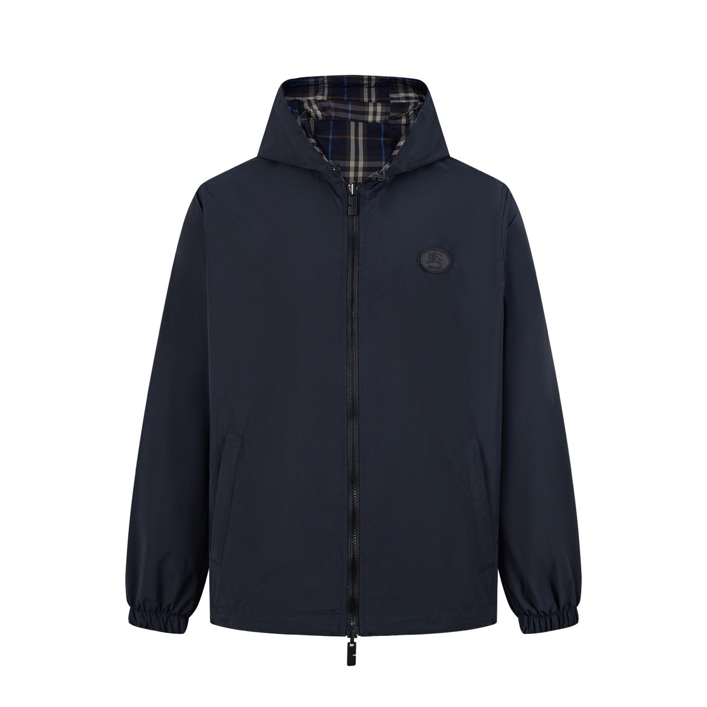 Burberry Reversible Check Newport Hooded Jacket - DesignerGu