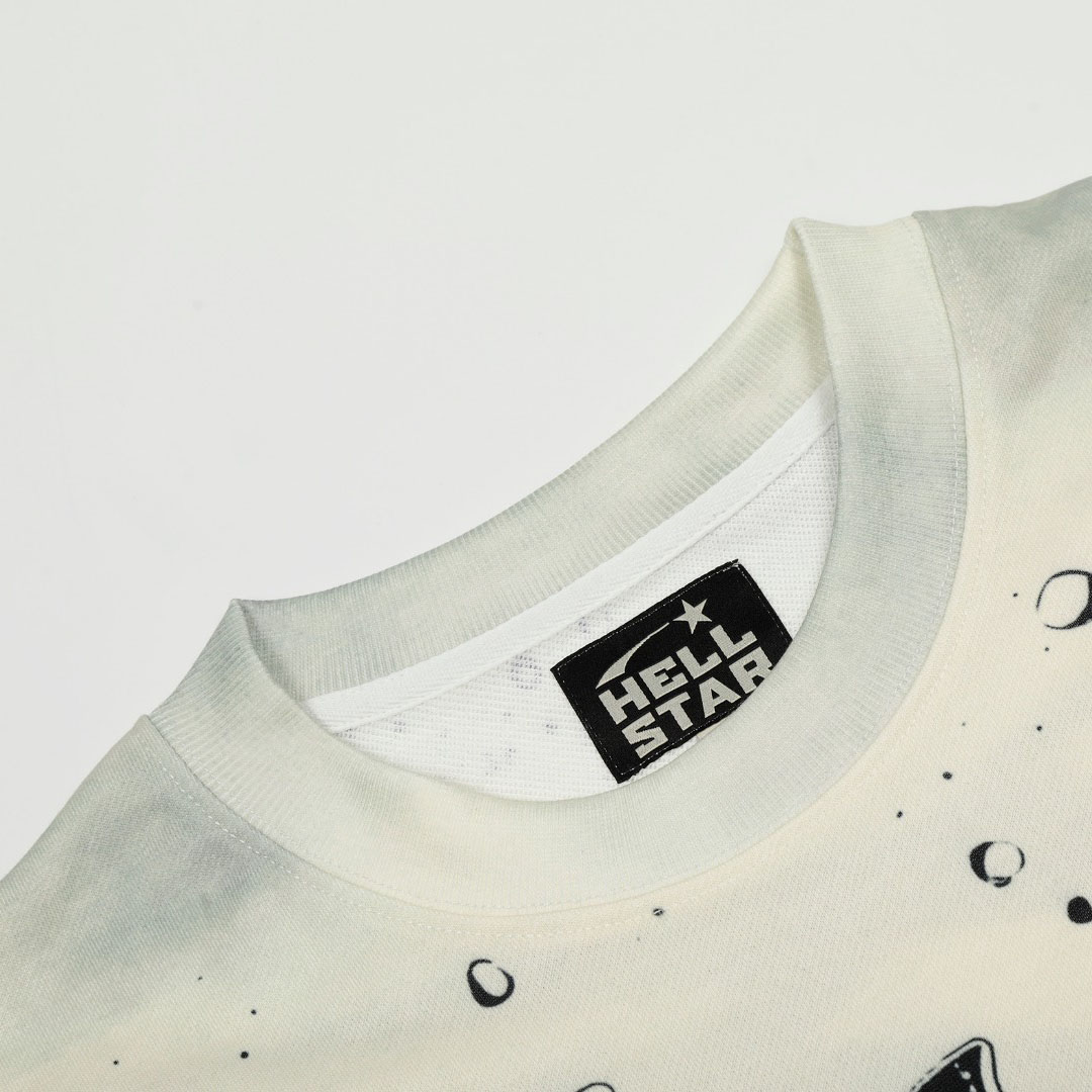 Hellstar Moto Cross Long Sleeve White - DesignerGu