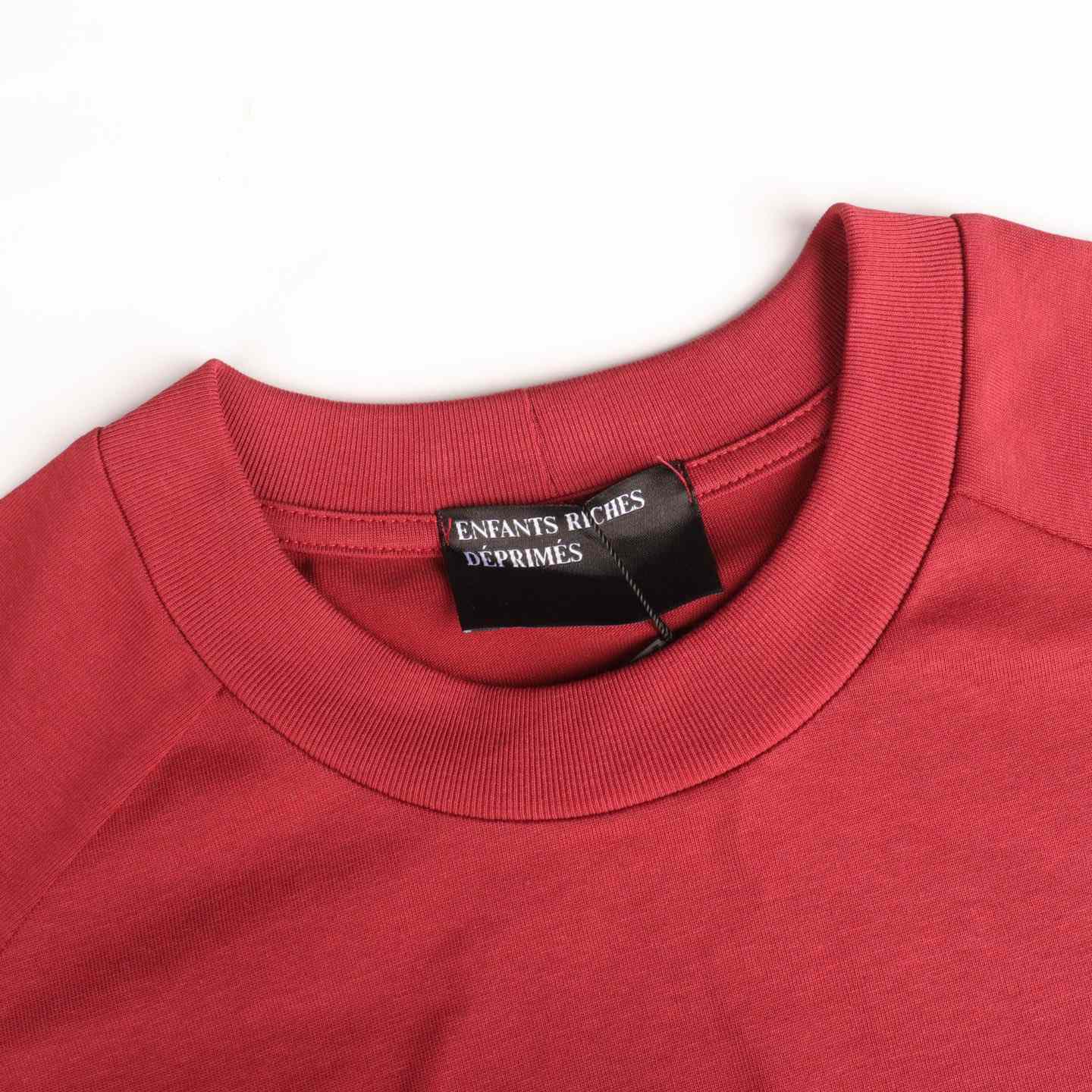 Enfants Riches Déprimés Whisper Raglan T-Shirt 'Faded Red' - DesignerGu