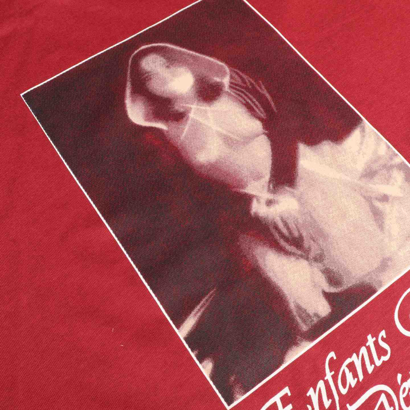 Enfants Riches Déprimés Whisper Raglan T-Shirt 'Faded Red' - DesignerGu