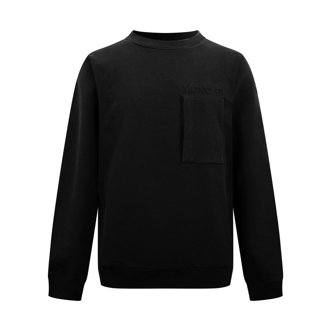 Moncler Logo-Patch Chest-Pocket Sweater - DesignerGu