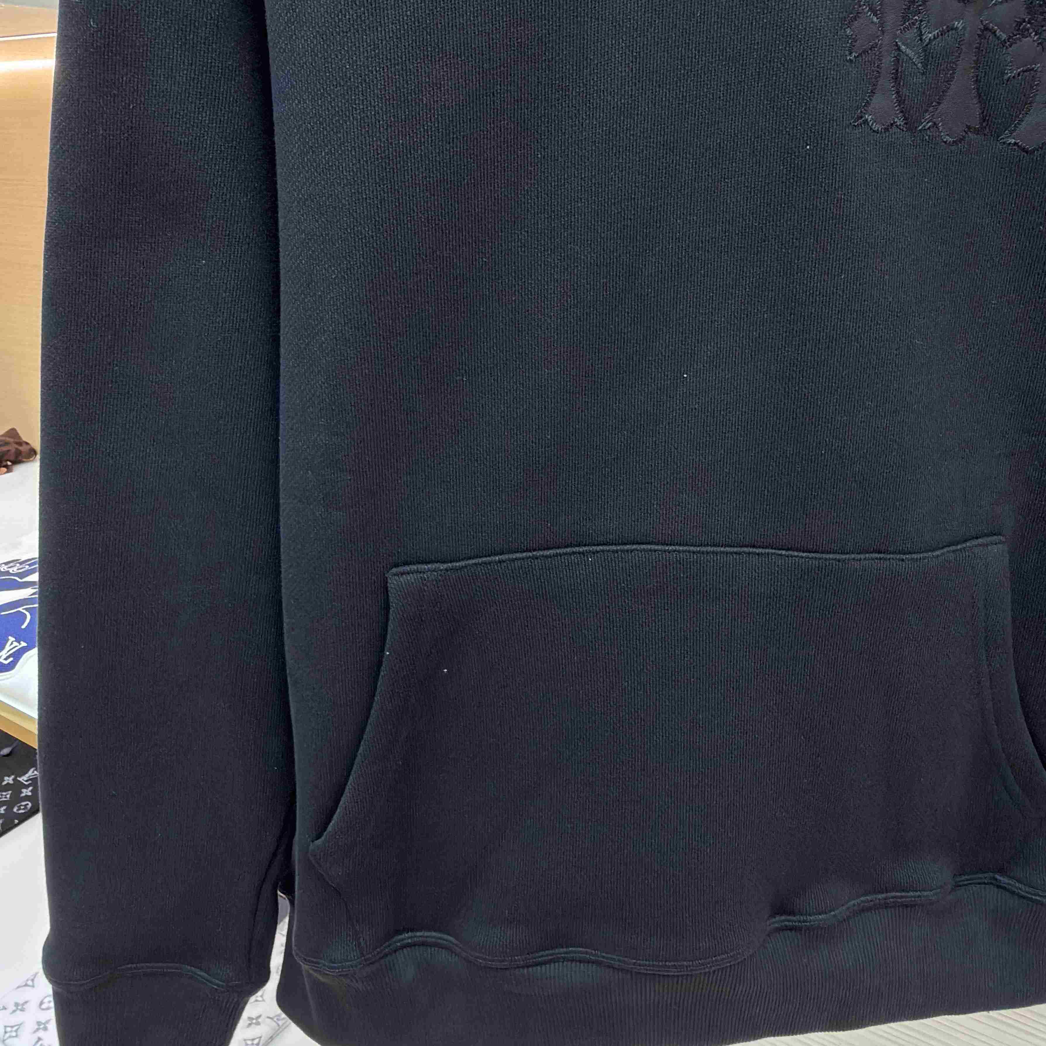 Chrome Hearts  Cross Patch Cemetery Cross Seven-11 Hoodie - DesignerGu