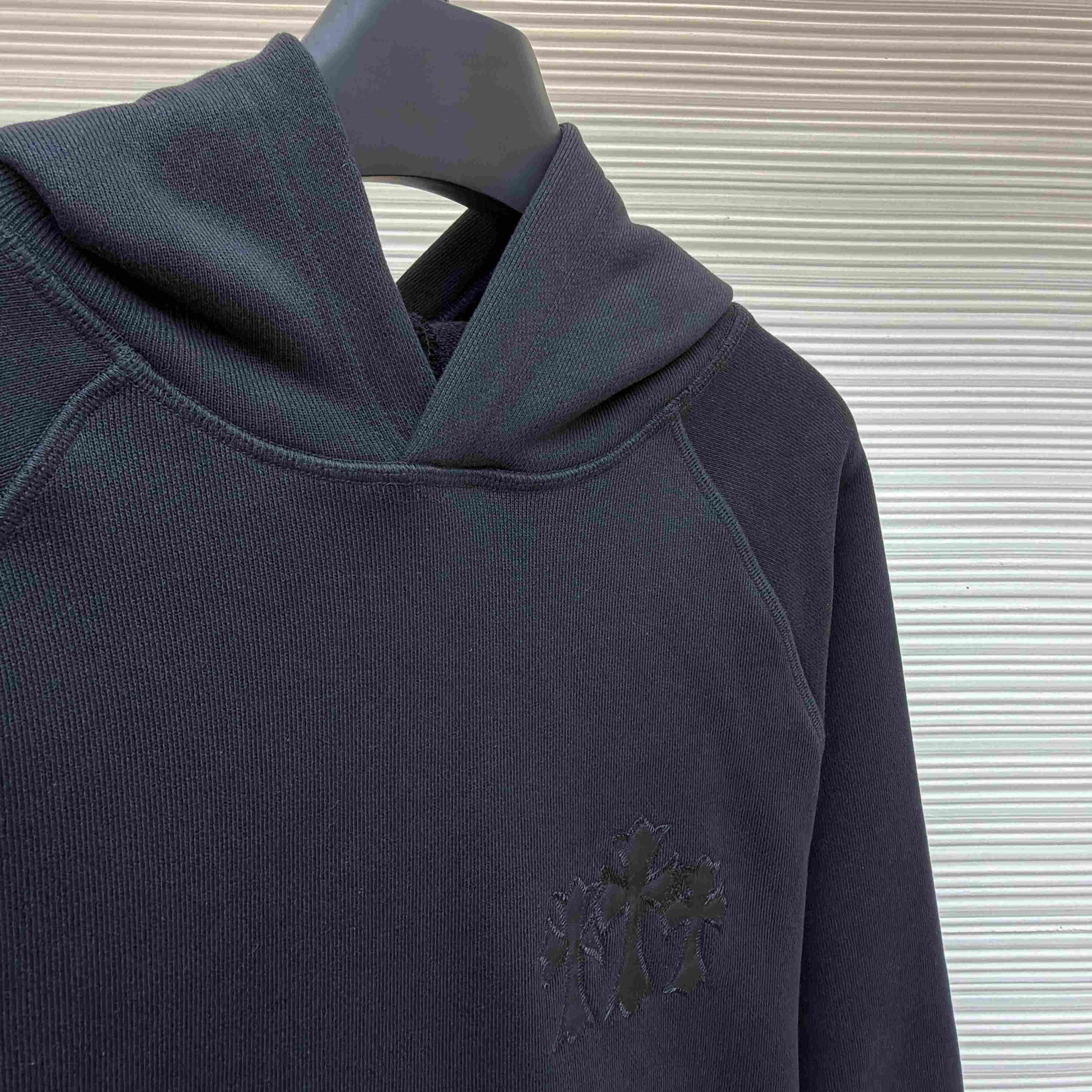 Chrome Hearts  Cross Patch Cemetery Cross Seven-11 Hoodie - DesignerGu