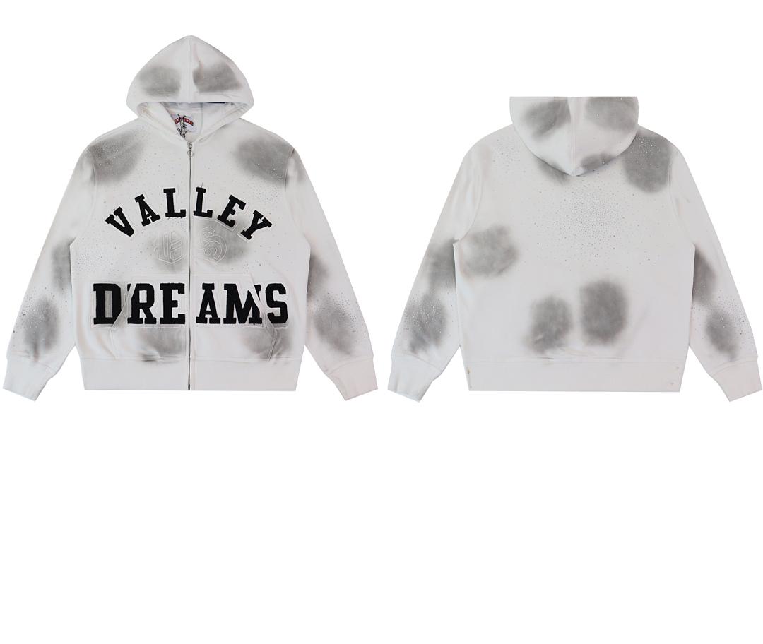 Vale Forever Classico Zip Up Hoodie - DesignerGu