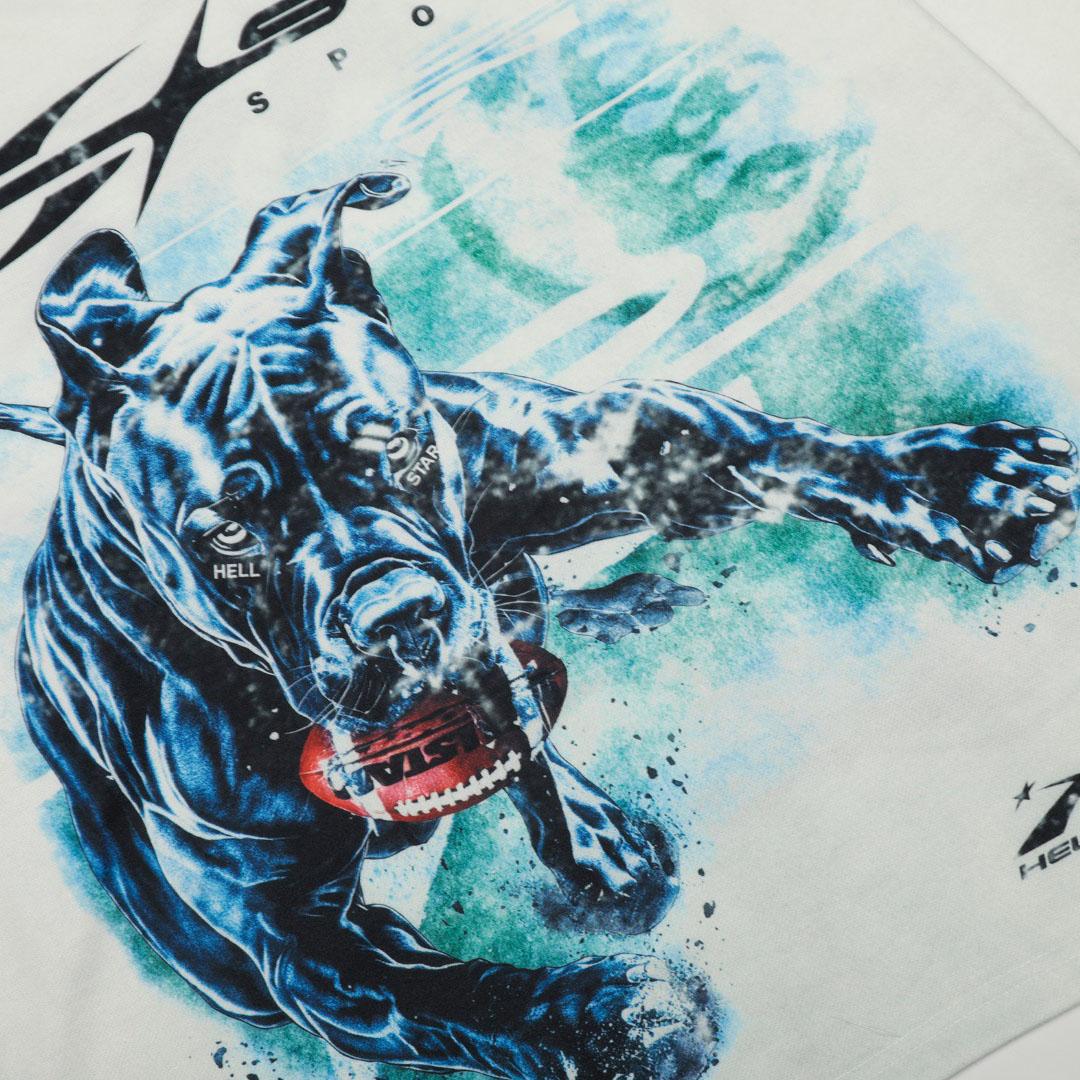 Hellstar Dog Graphic Longsleeve White - DesignerGu