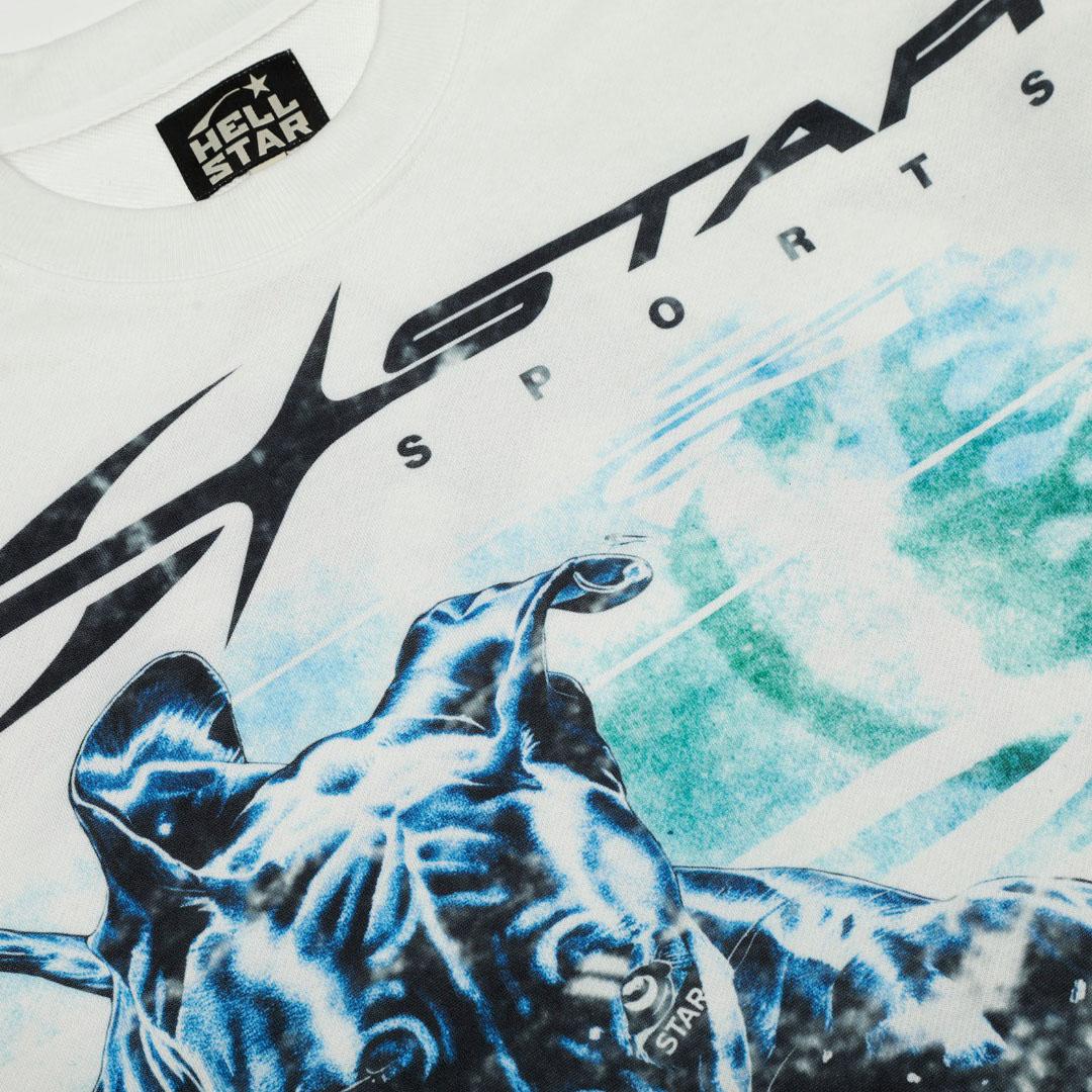 Hellstar Dog Graphic Longsleeve White - DesignerGu
