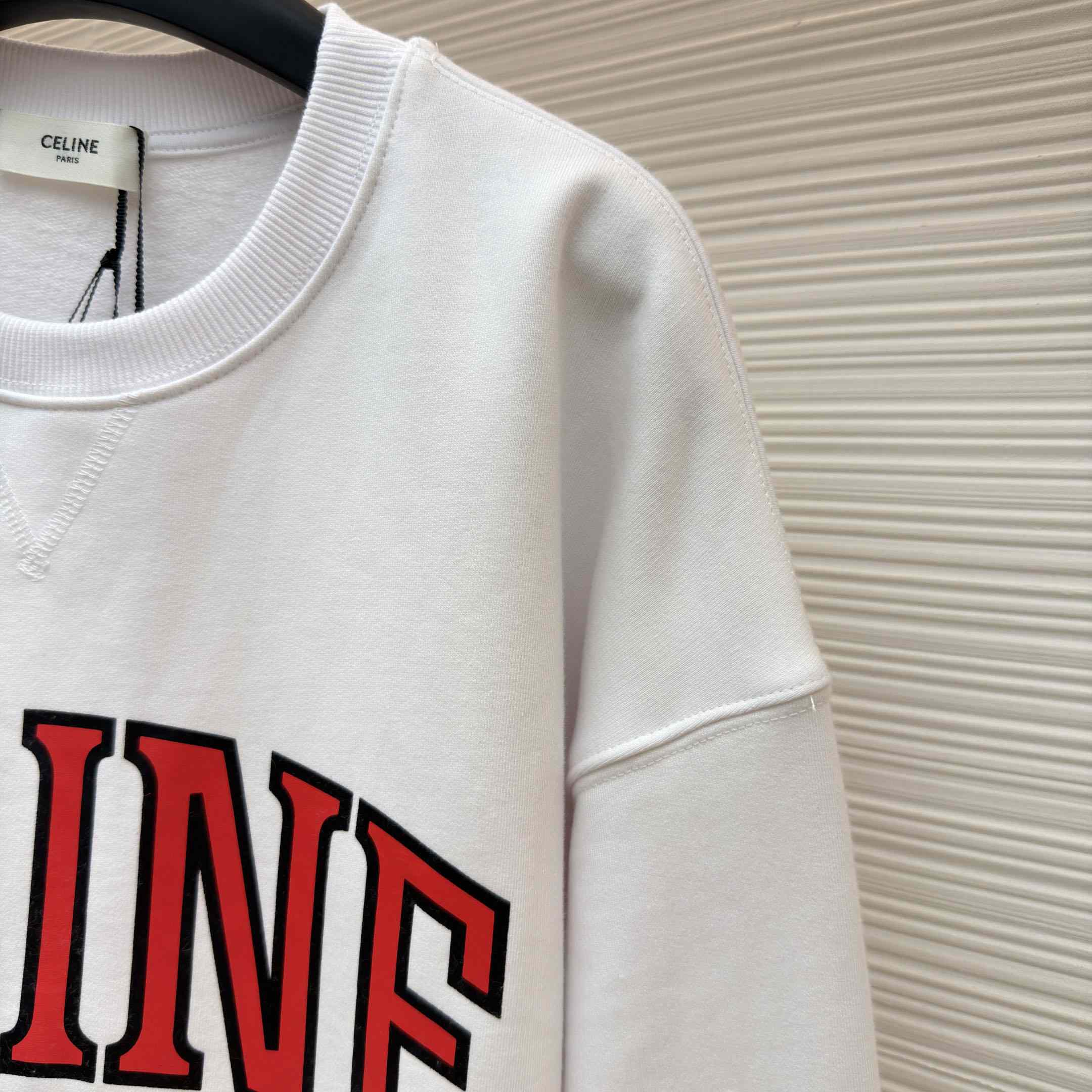 Celine Sweatshirt In Cotton Fleece - DesignerGu