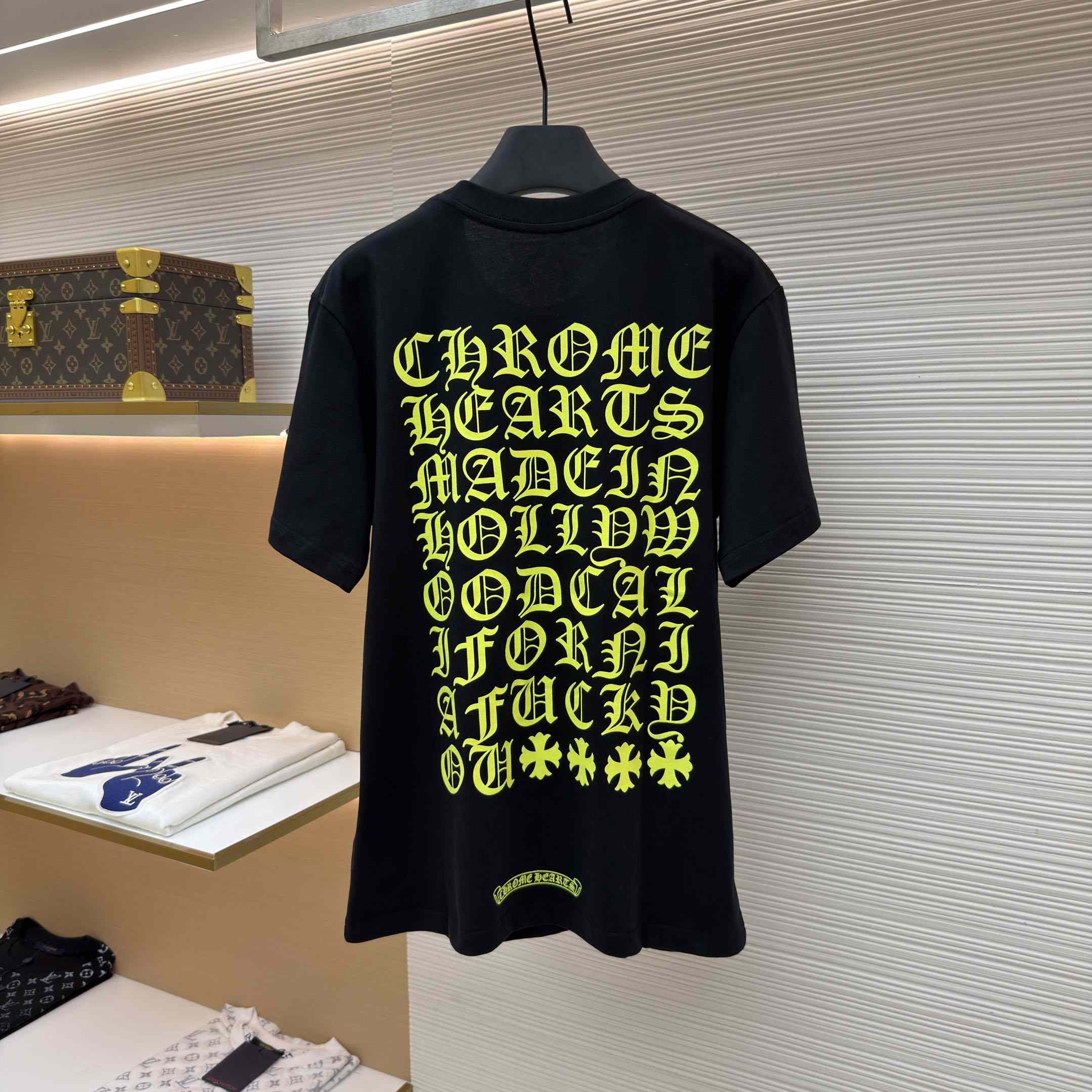 Chrome Hearts Made In Hollywood Short Sleeve Tee - DesignerGu