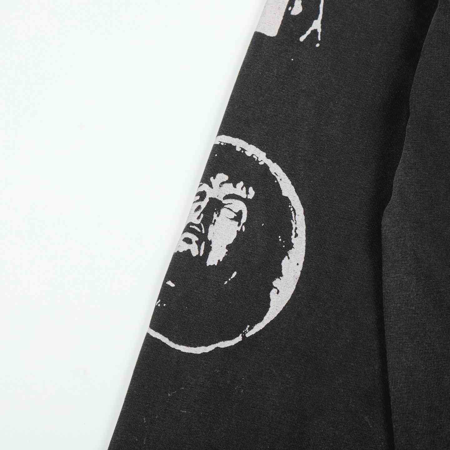 Enfants Riches Déprimés Nun/Gun Long-Sleeve T-Shirt 'Faded Ivory/Black' - DesignerGu