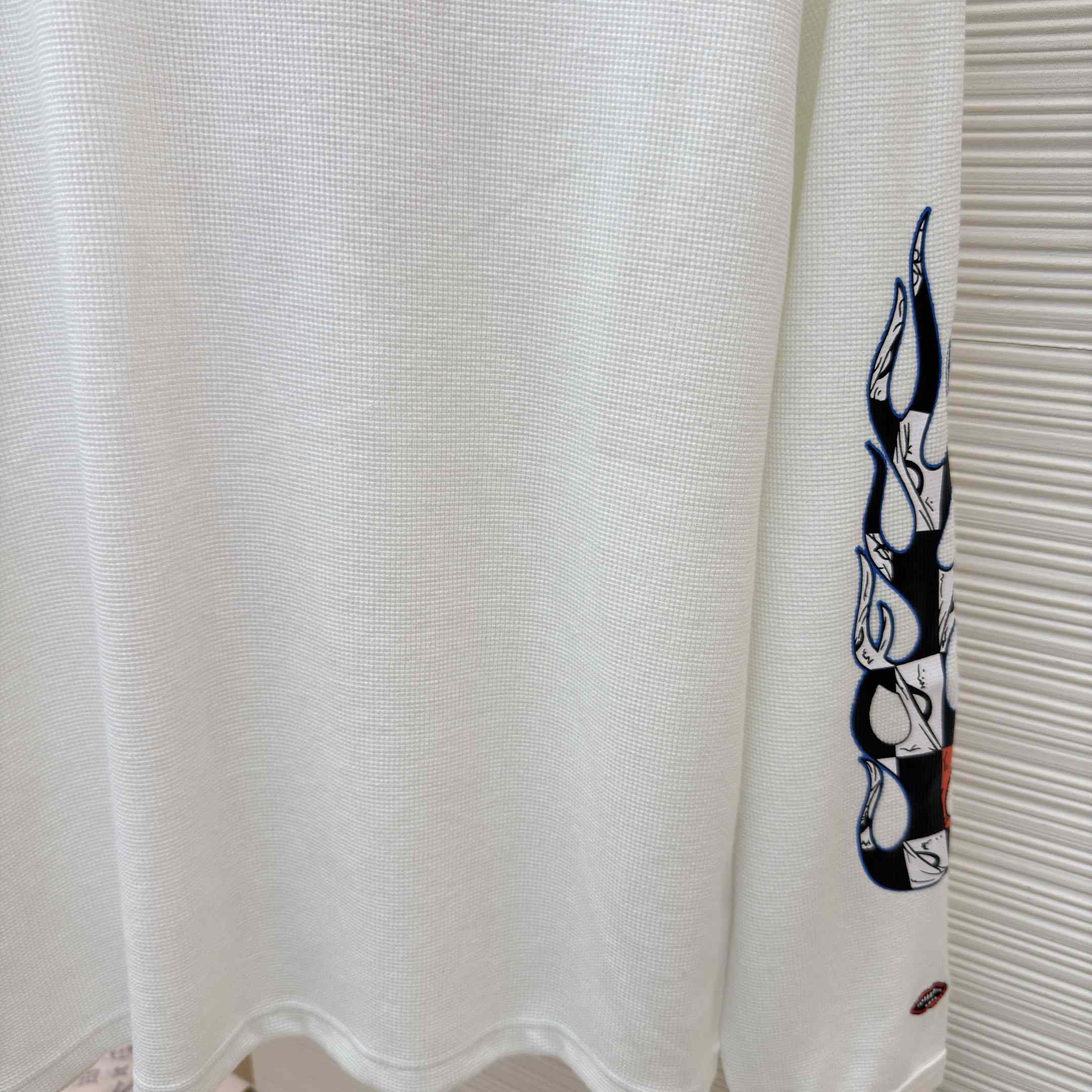 Chrome Hearts Matty Boy Sinister Waffle Thermal Long Sleeve Tee - DesignerGu