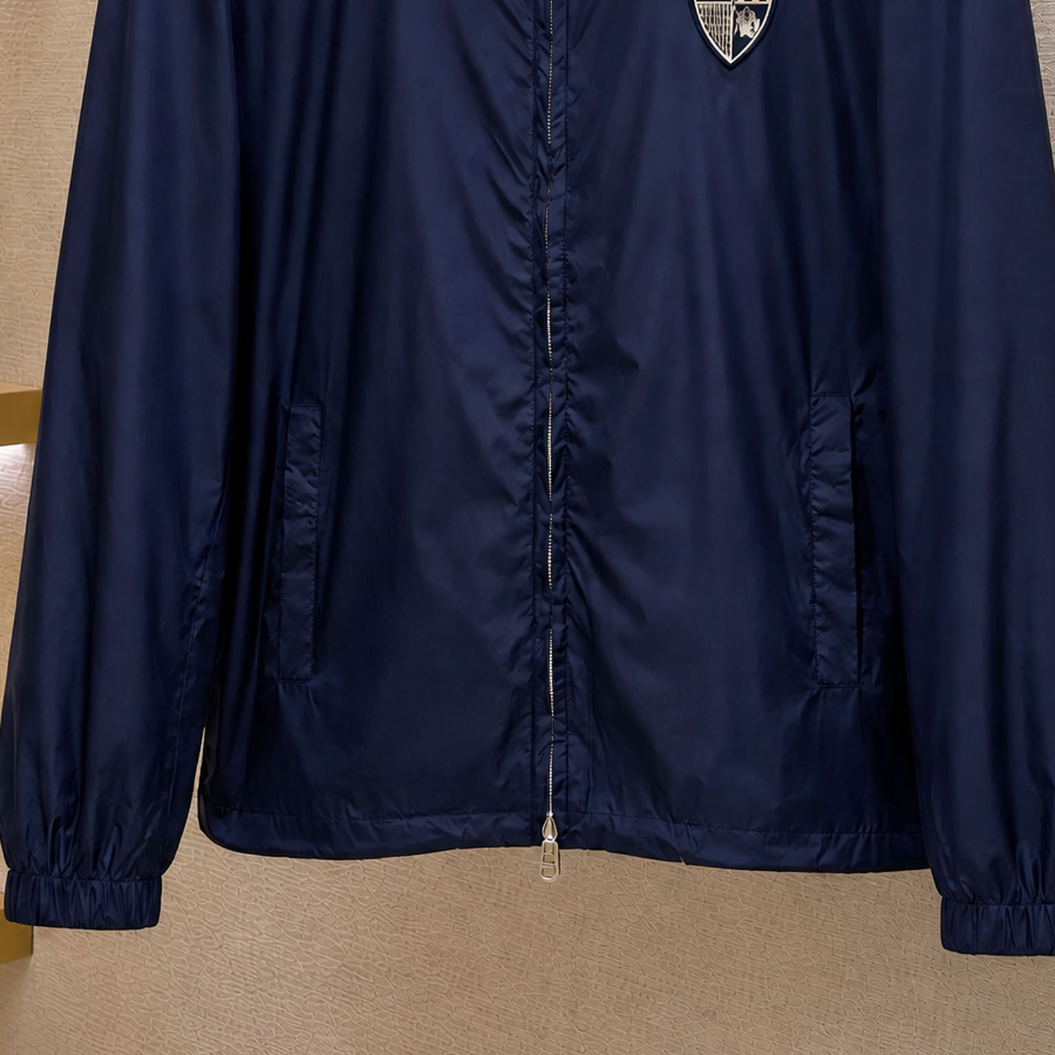 Fendi Blue Tech Fabric Blouson - DesignerGu